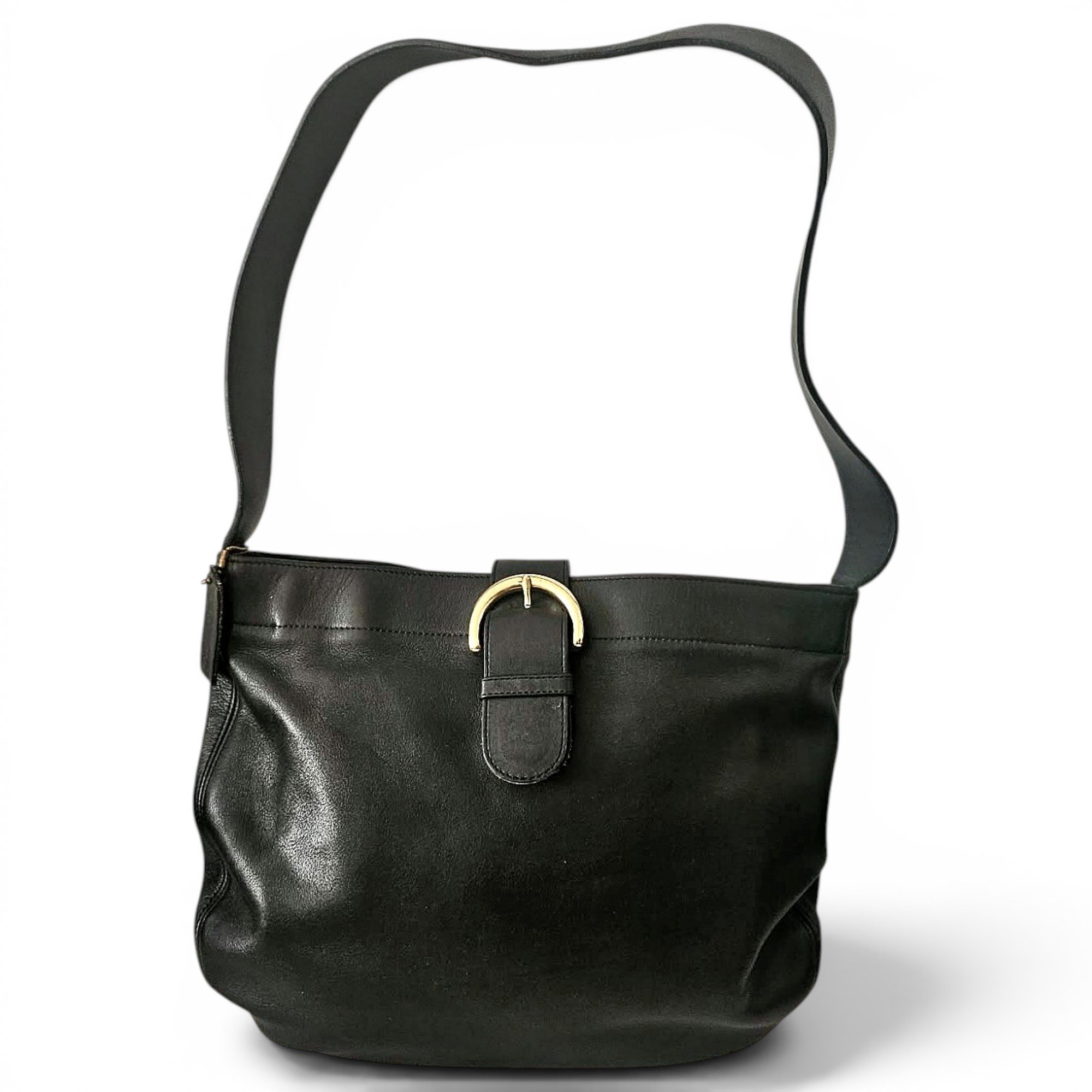 Signature Sufflette leather handbag