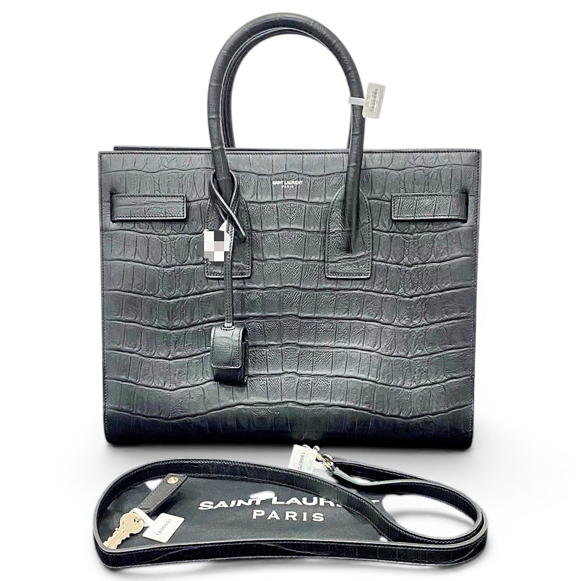 Sac de Jour leather tote