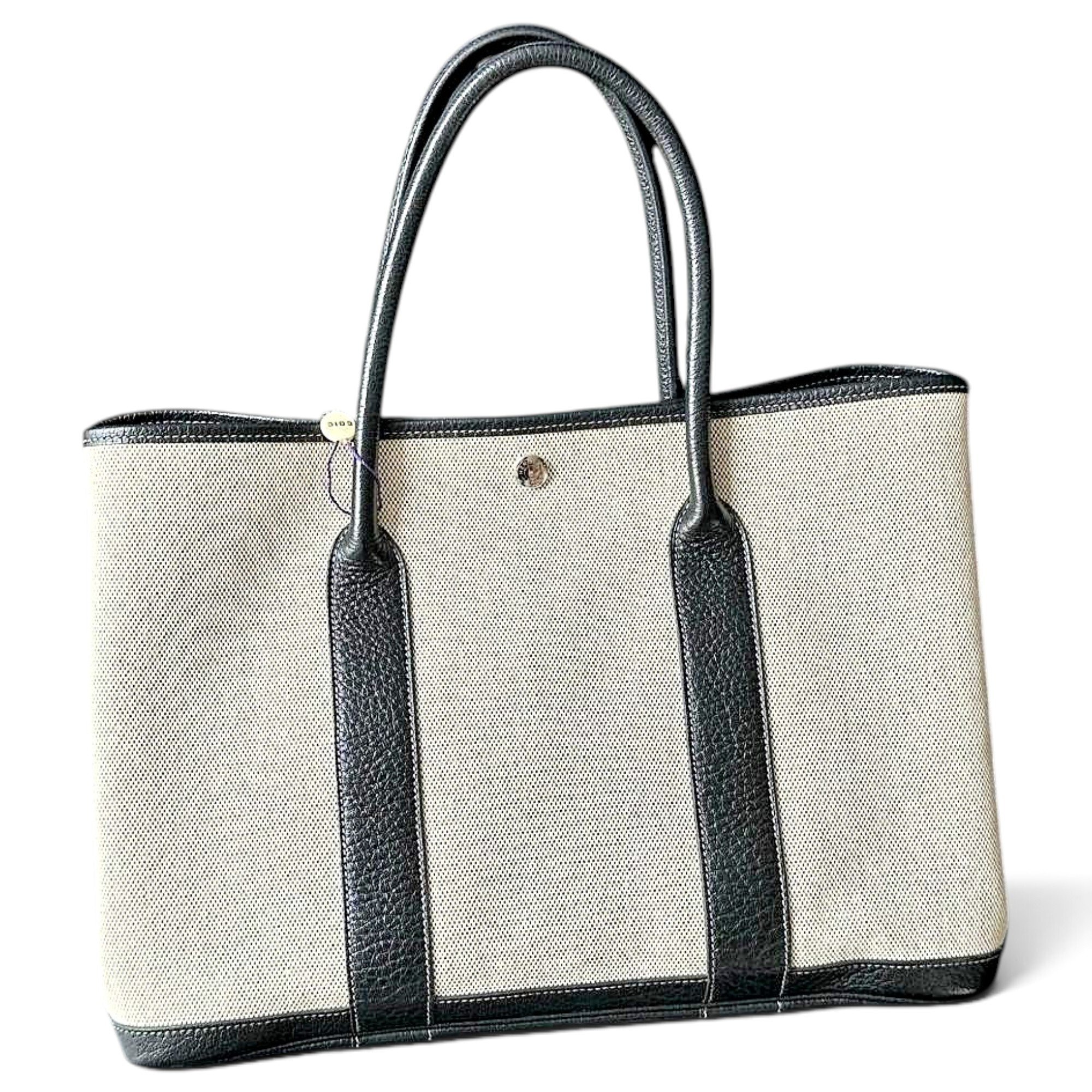 Garden Party leather handbag