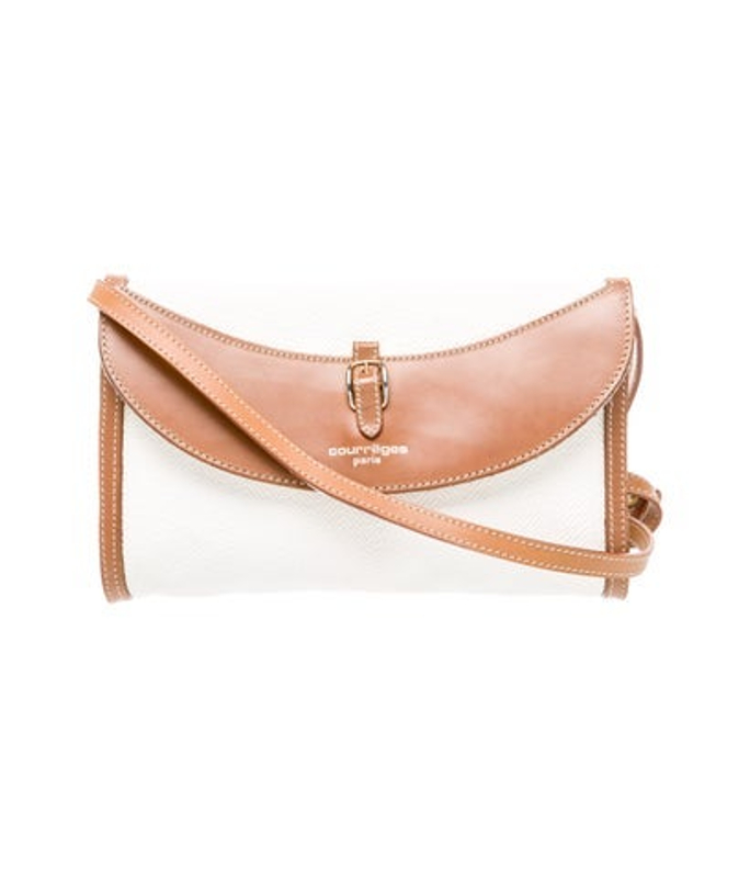 Courreges Canvas Crossbody Bag Vintage