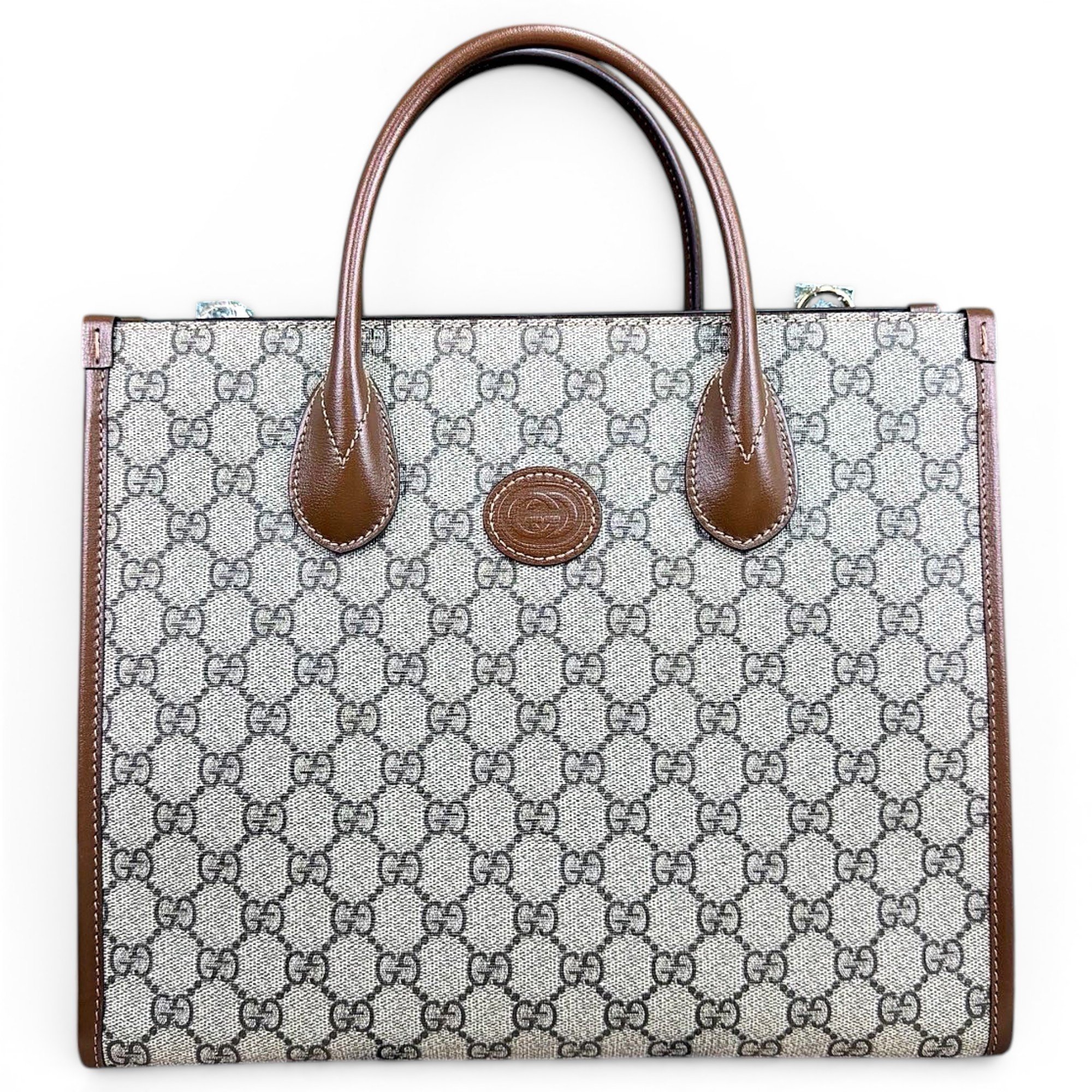 Ophidia Top Handle cloth handbag