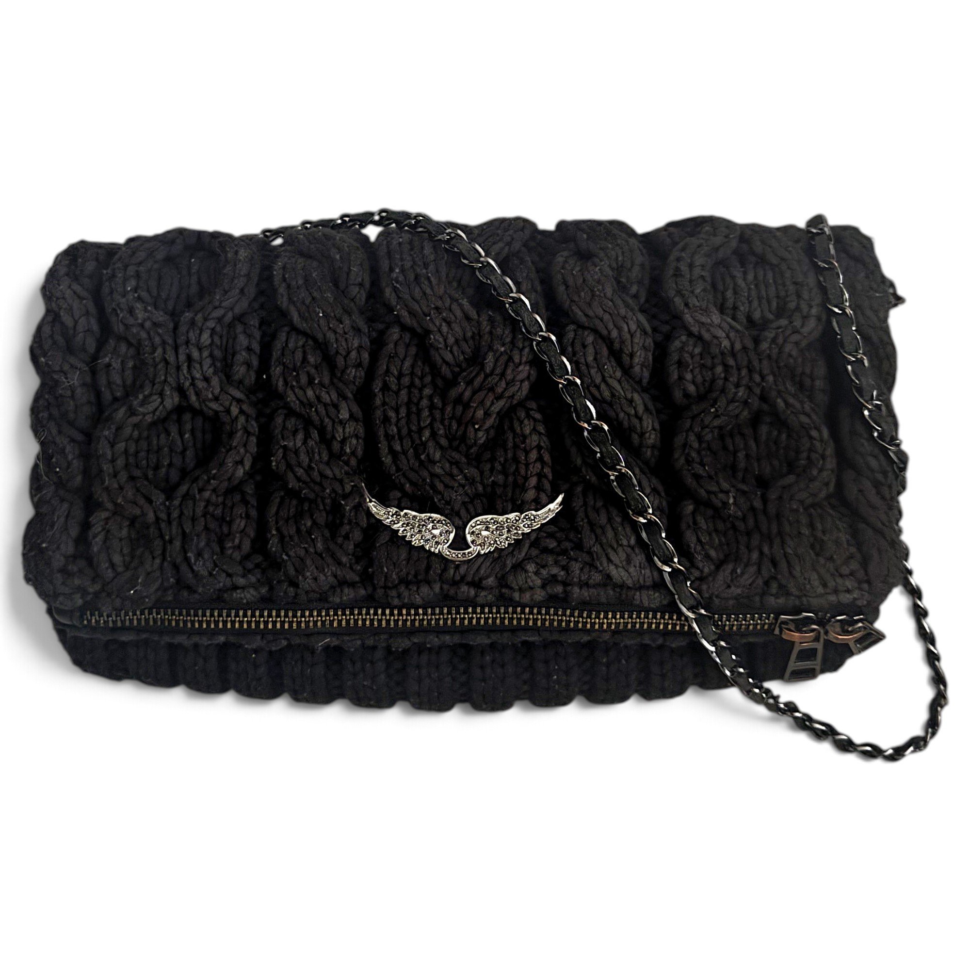 Rock wool clutch bag