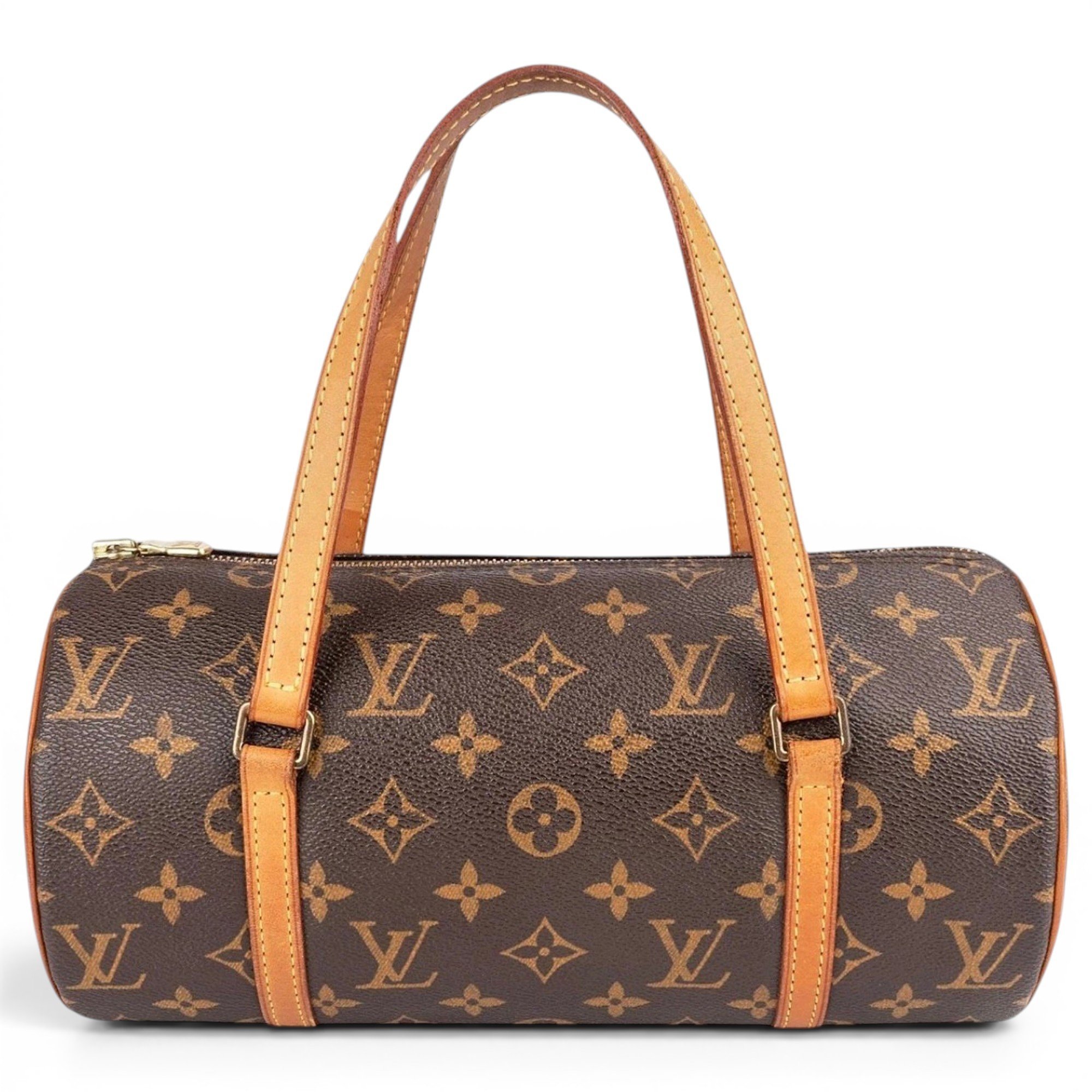 Papillon leather handbag