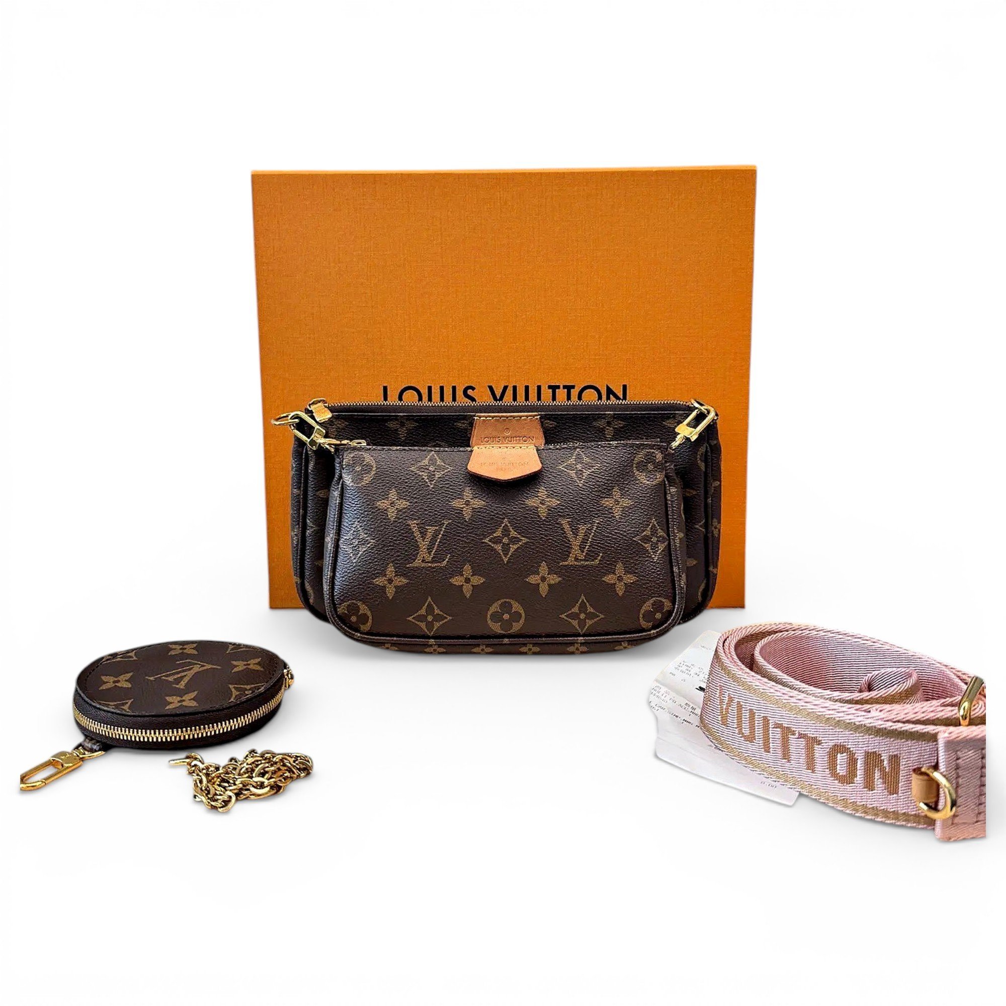 Multi Pochette Accessoires leather crossbody bag