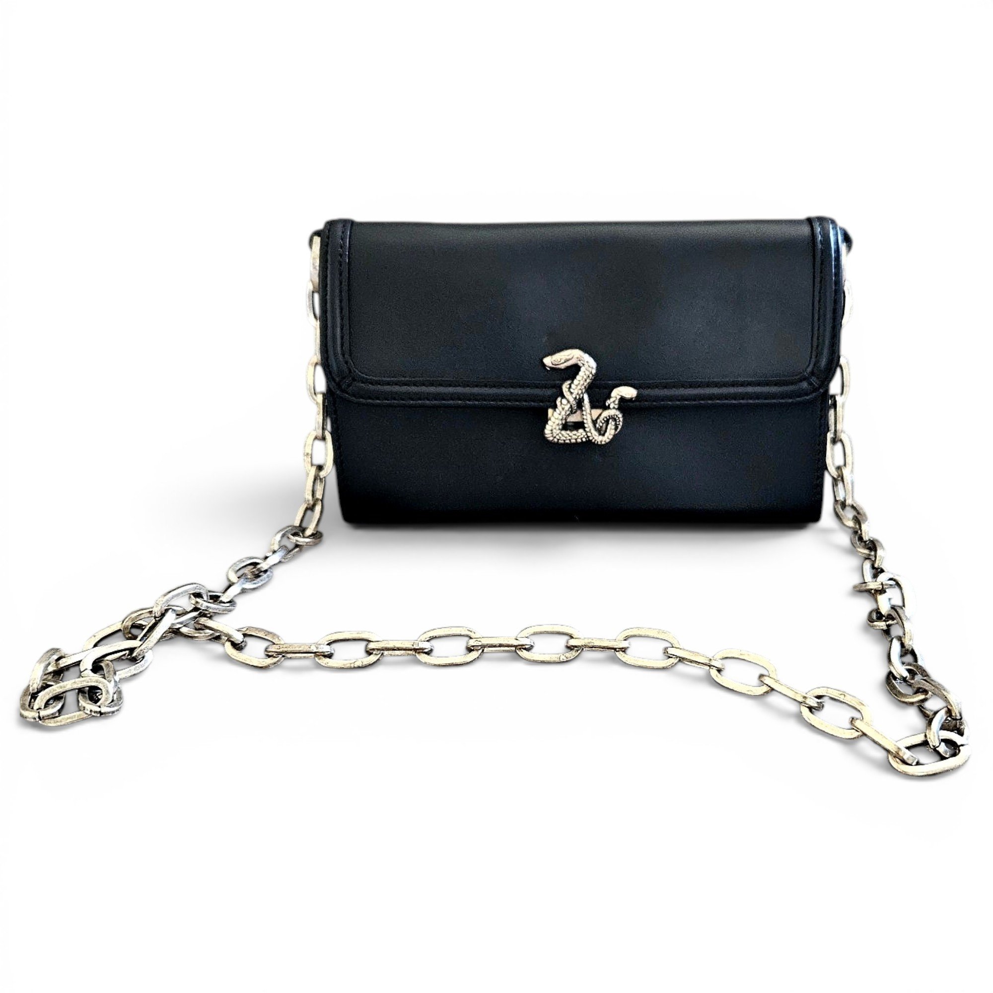 Leather crossbody bag