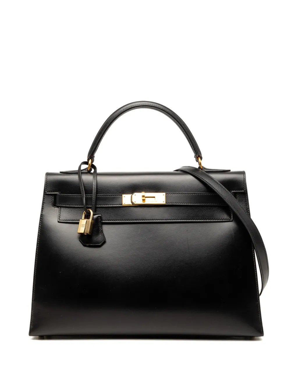 1994 Box Calf Kelly Sellier 32 satchel