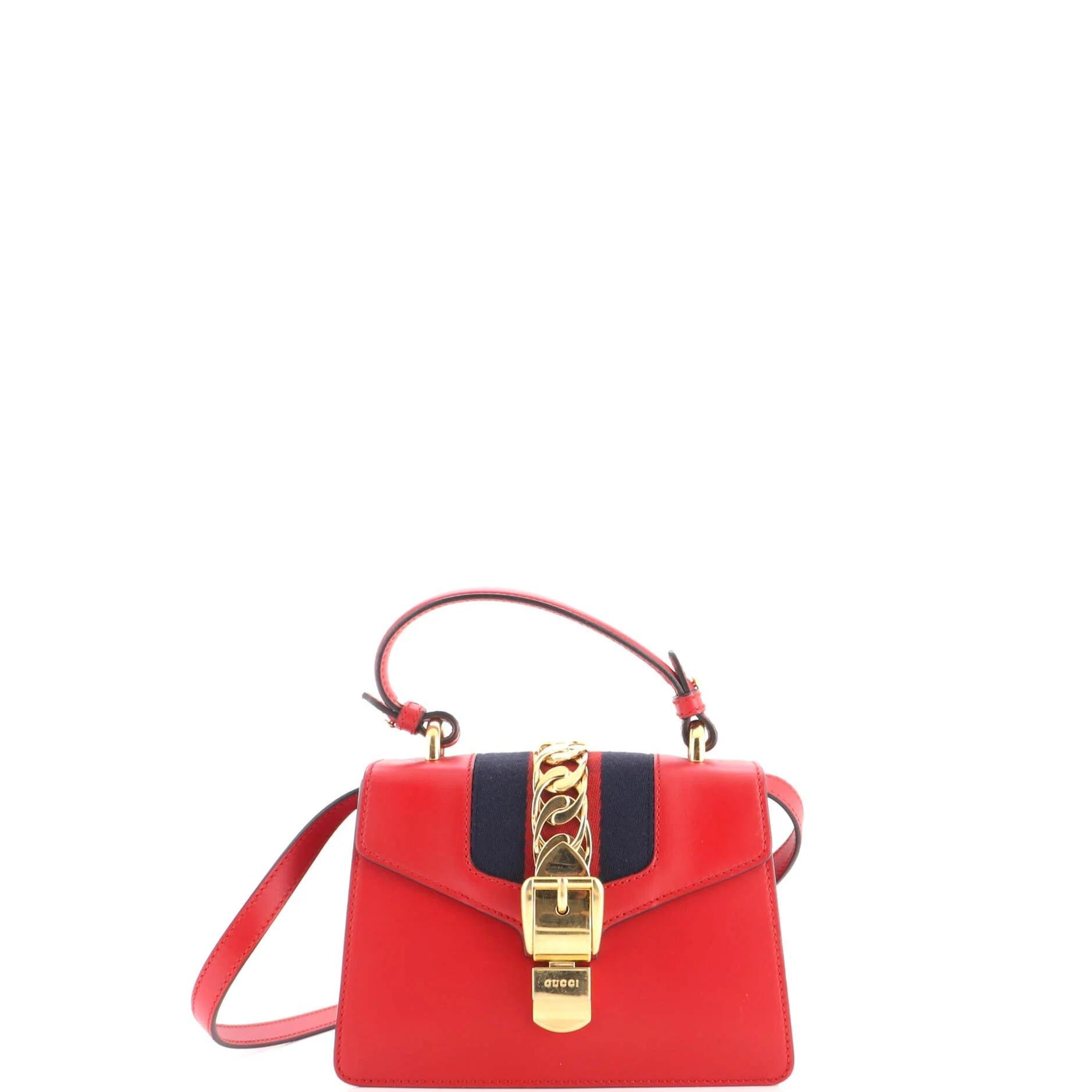 Leather handbag