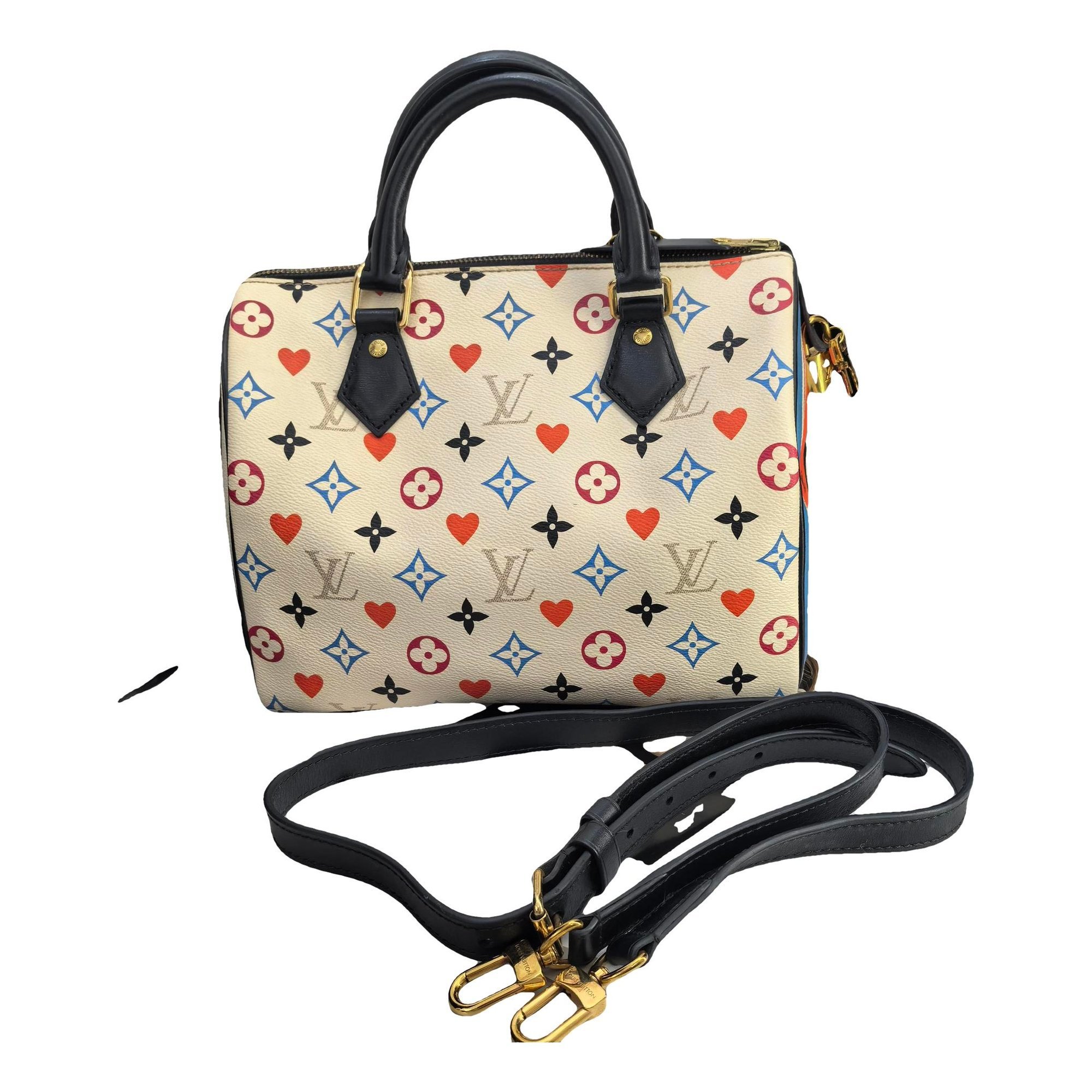 Speedy leather handbag