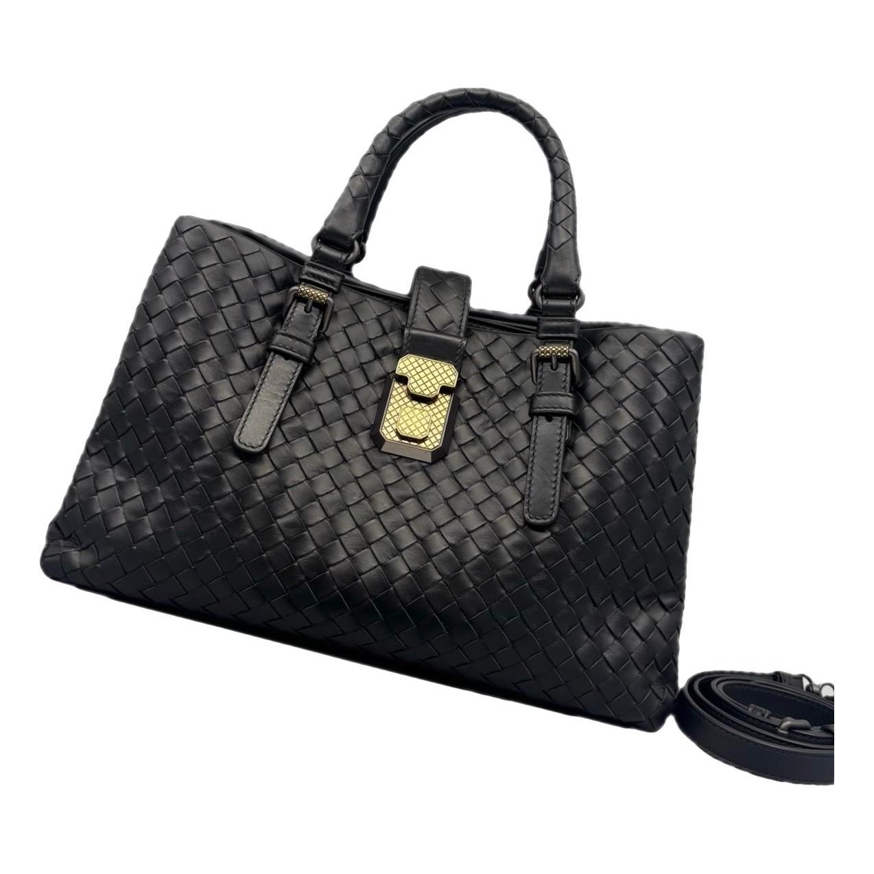 Bottega Veneta Roma leather handbag