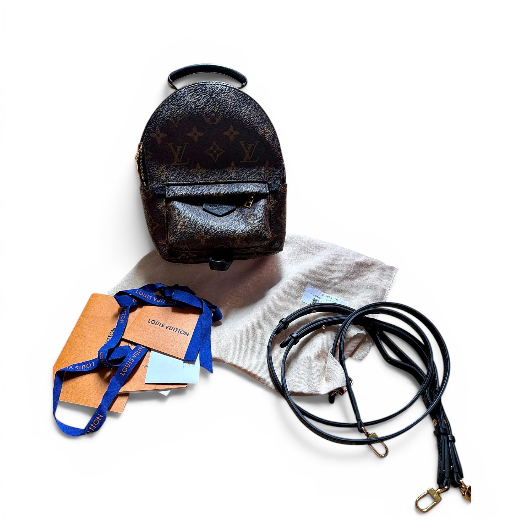 Palm Springs leather backpack