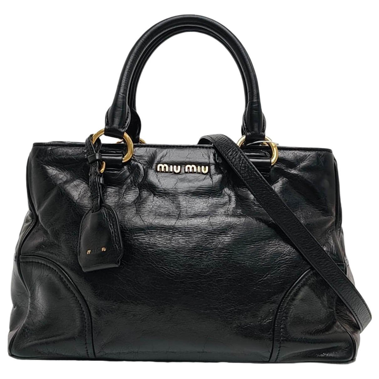 Vitello leather handbag