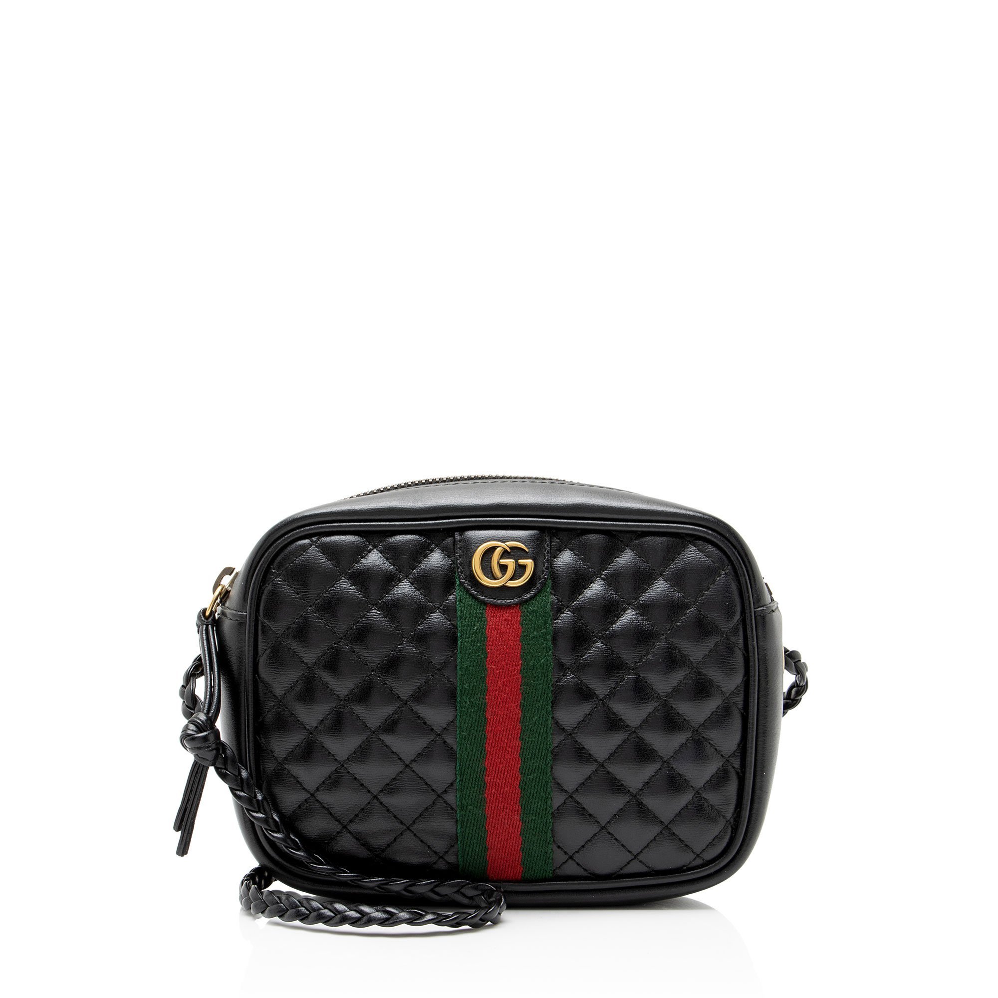 Leather crossbody bag