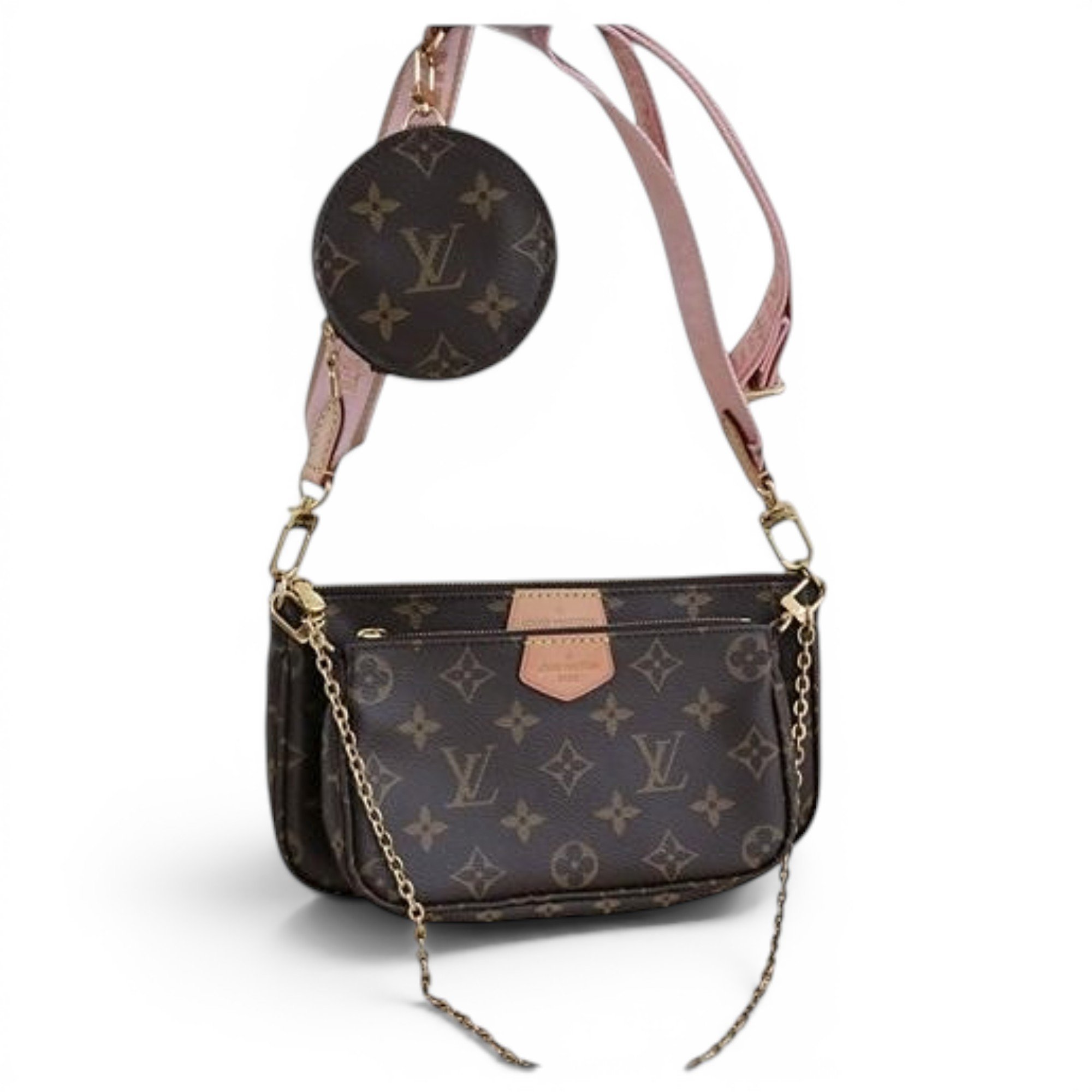 Multi Pochette Accessoires leather handbag