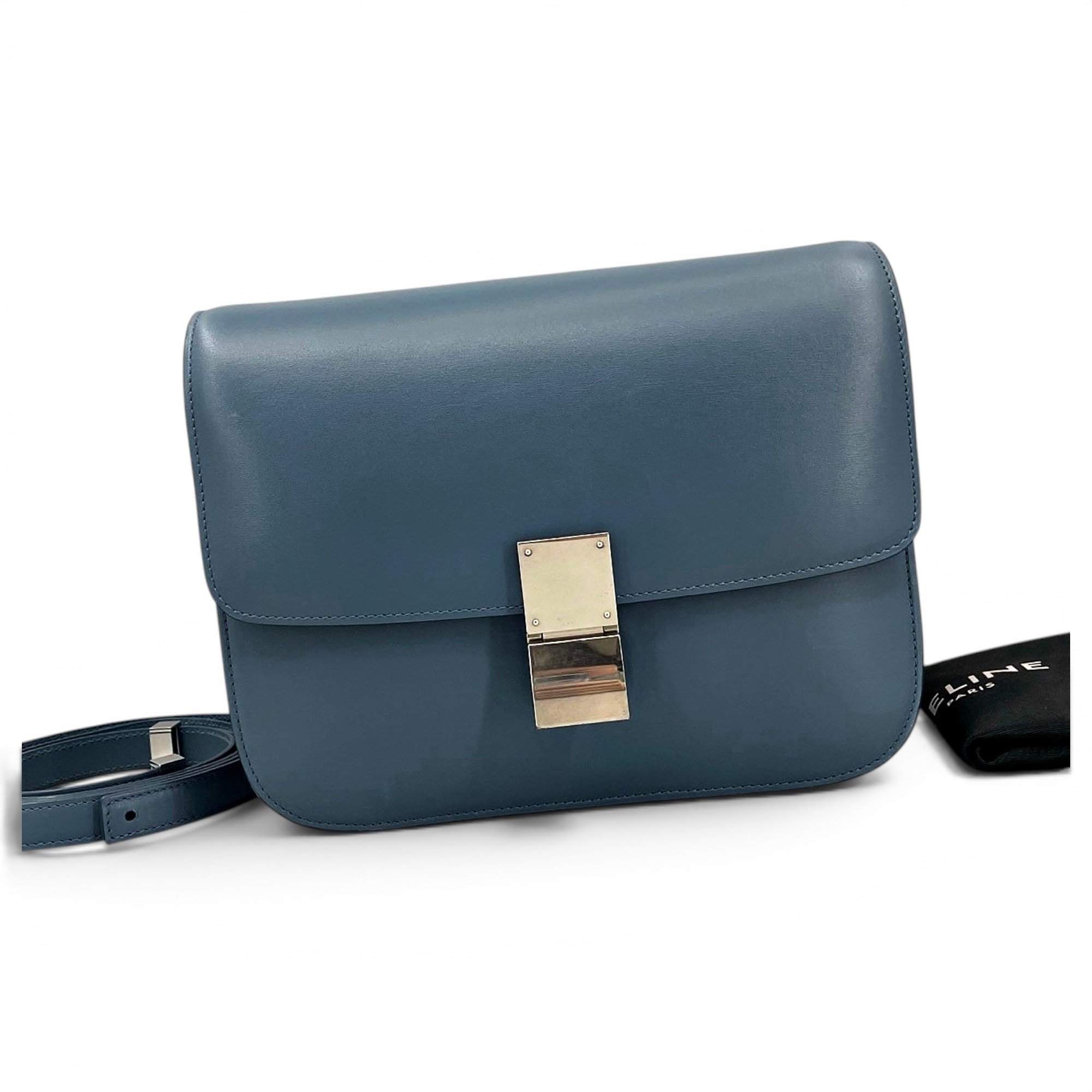 Classic leather handbag