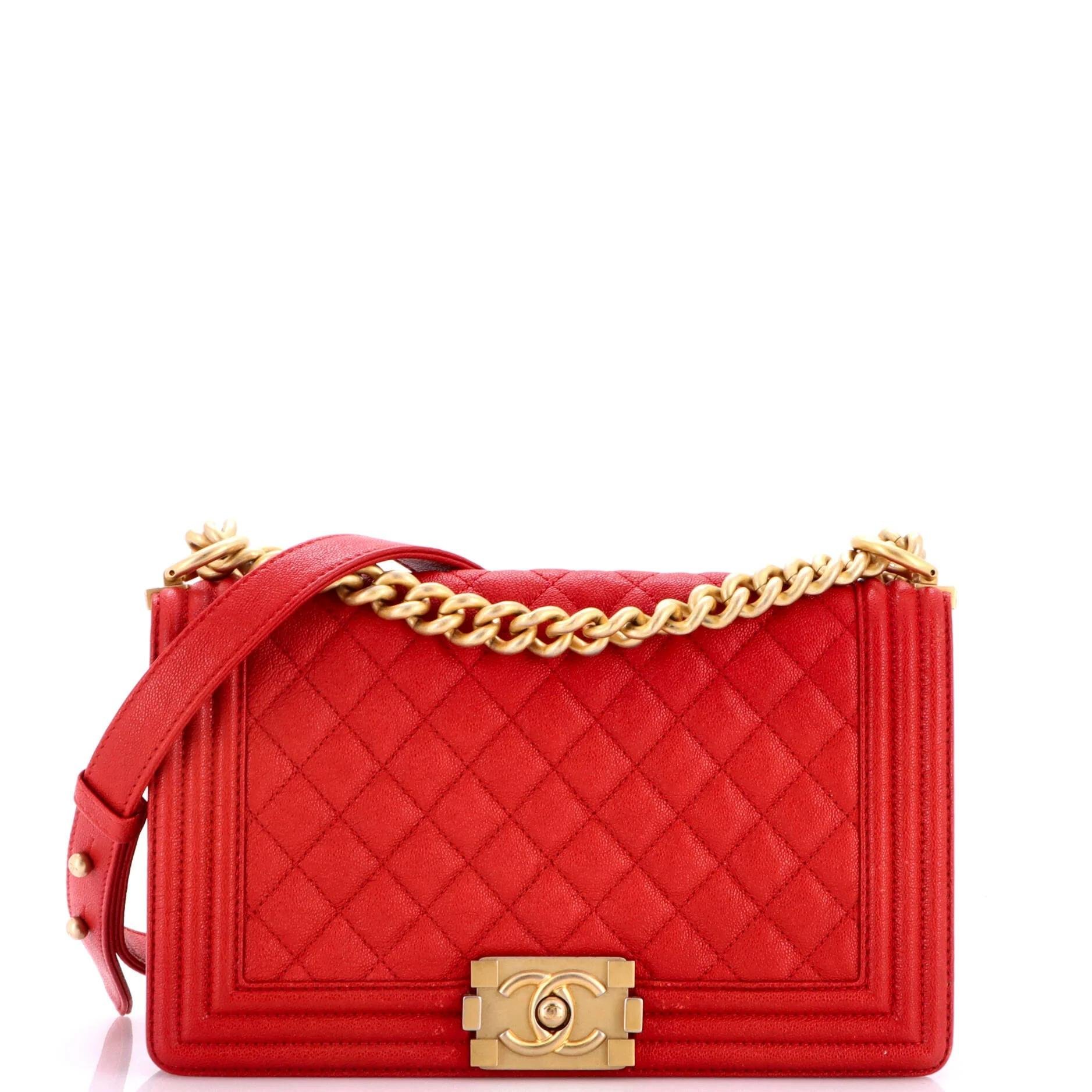 Chanel Boy leather crossbody bag