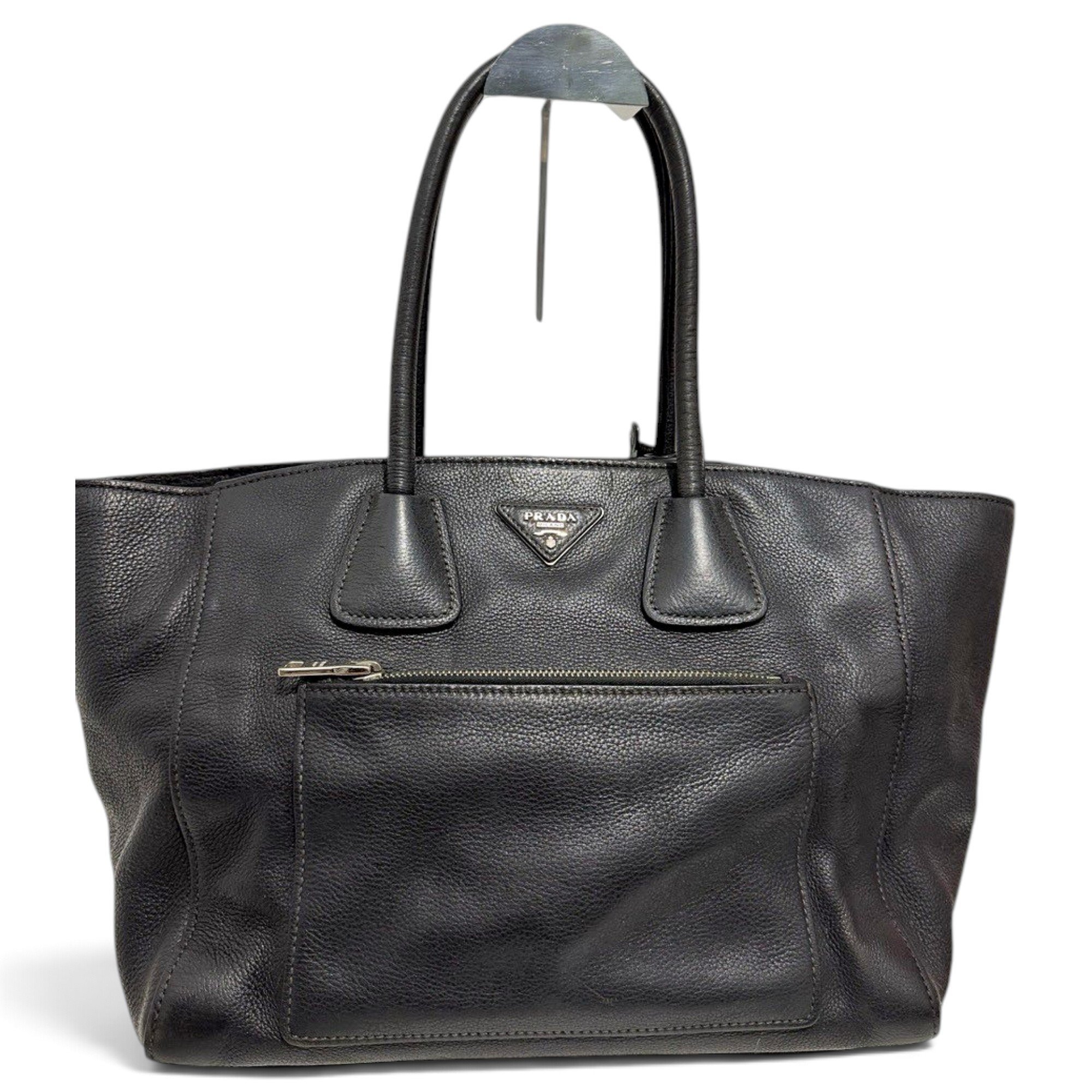 Leather tote