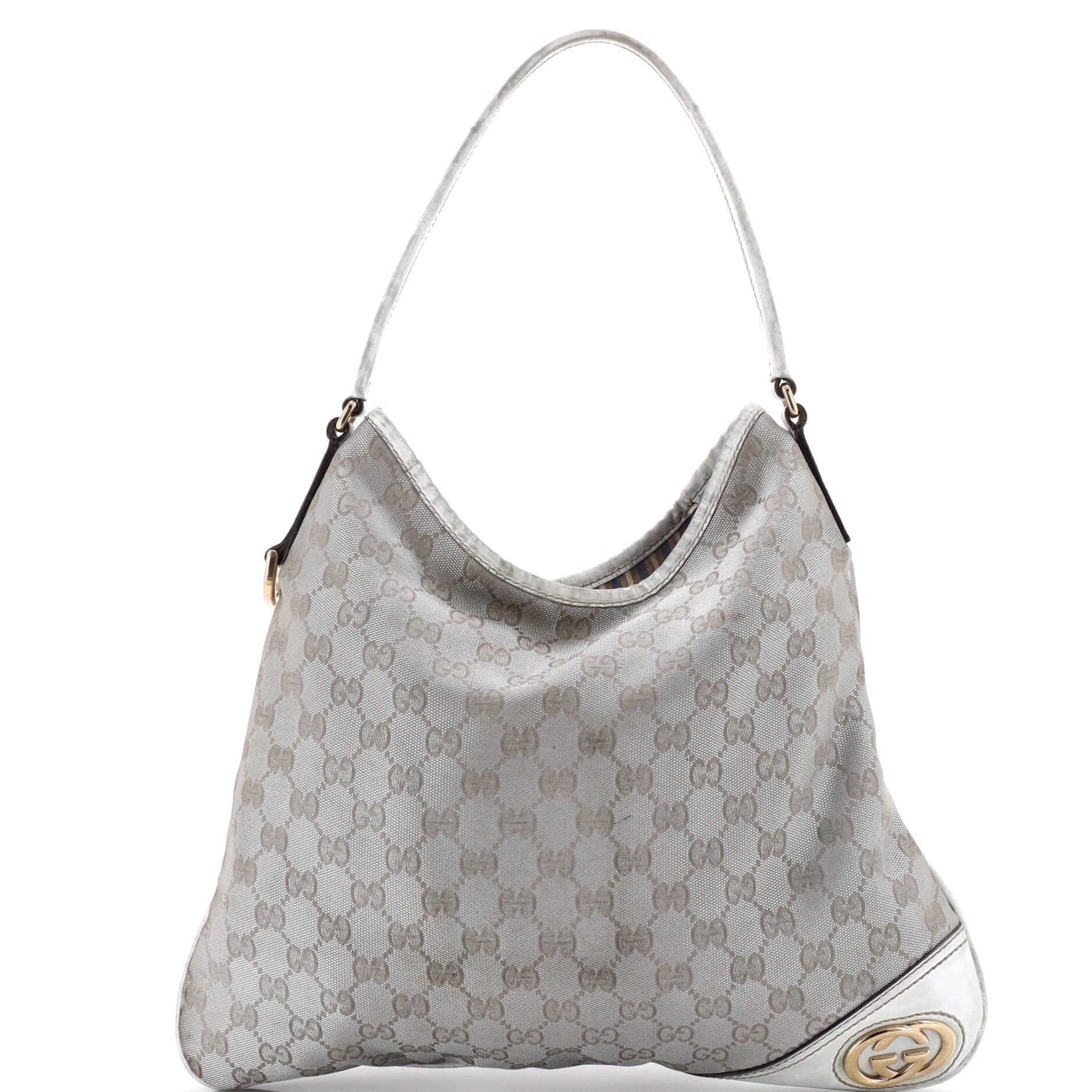 New Britt Hobo GG Canvas Medium