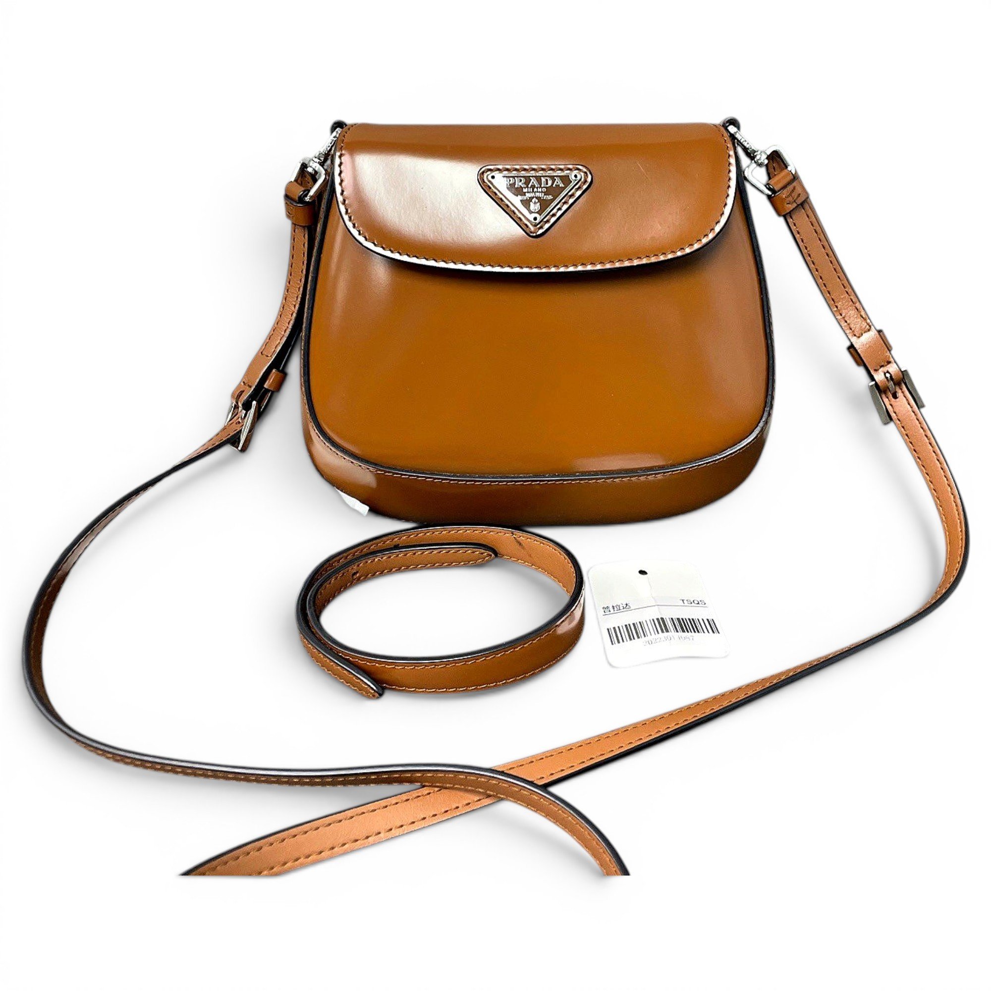 Cleo Flap leather handbag