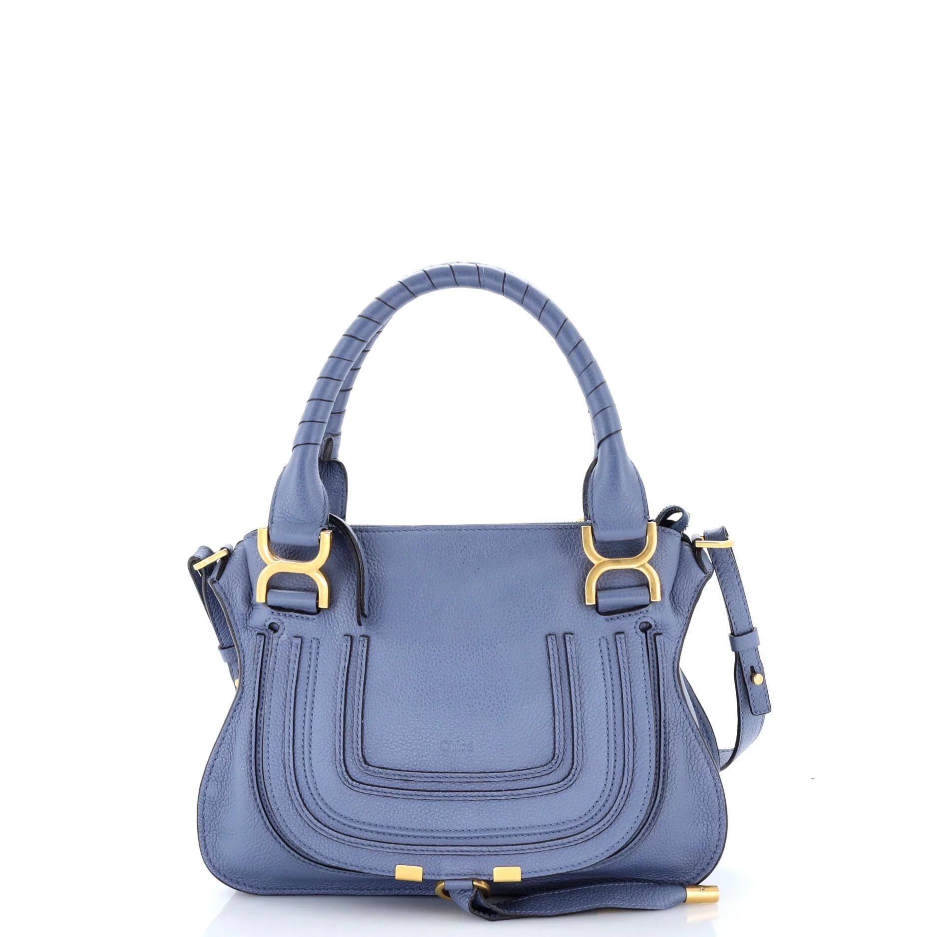 Leather satchel