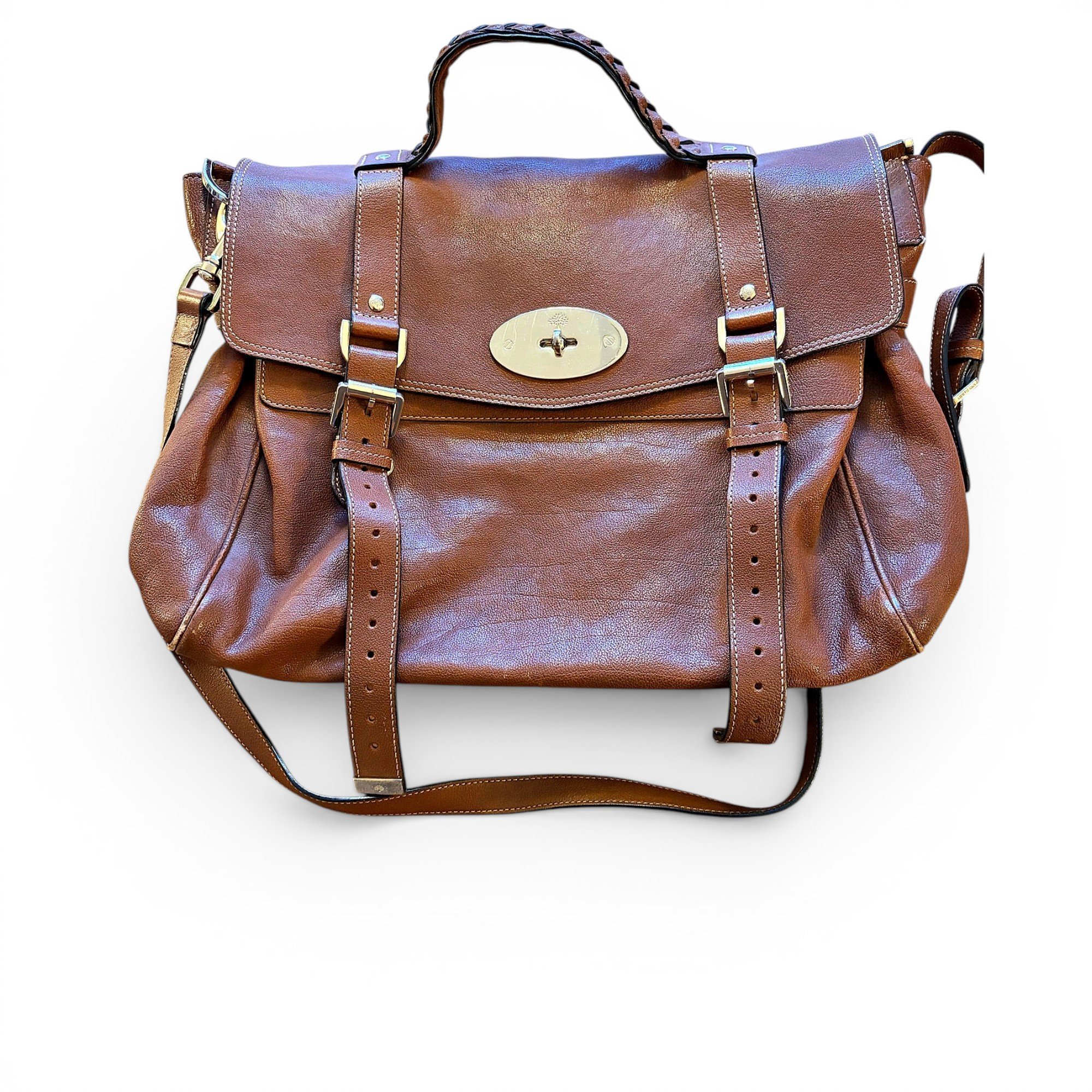 Alexa leather handbag