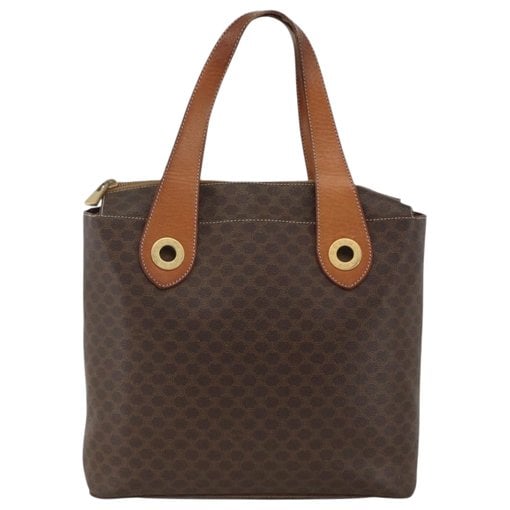 Leather tote