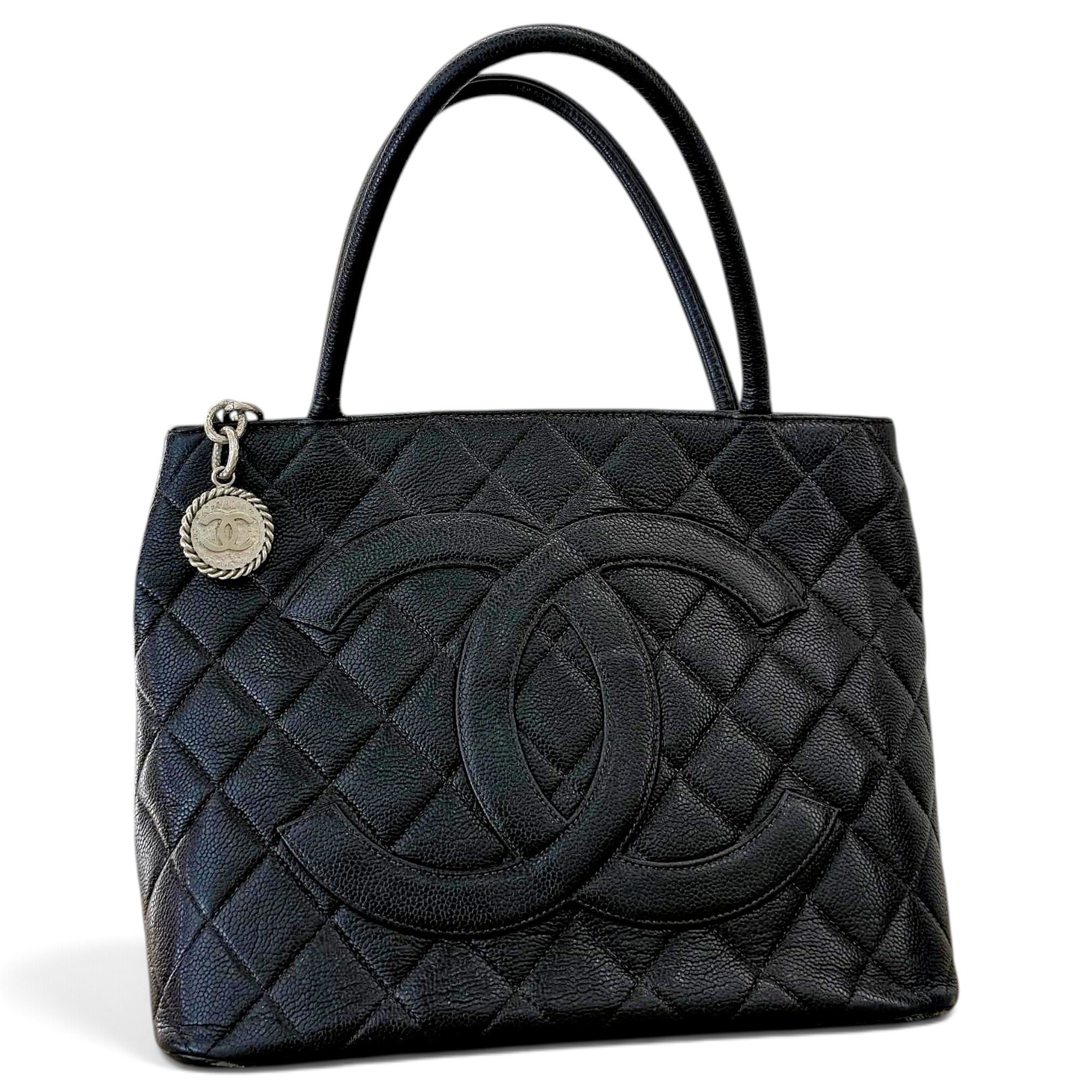Leather tote
