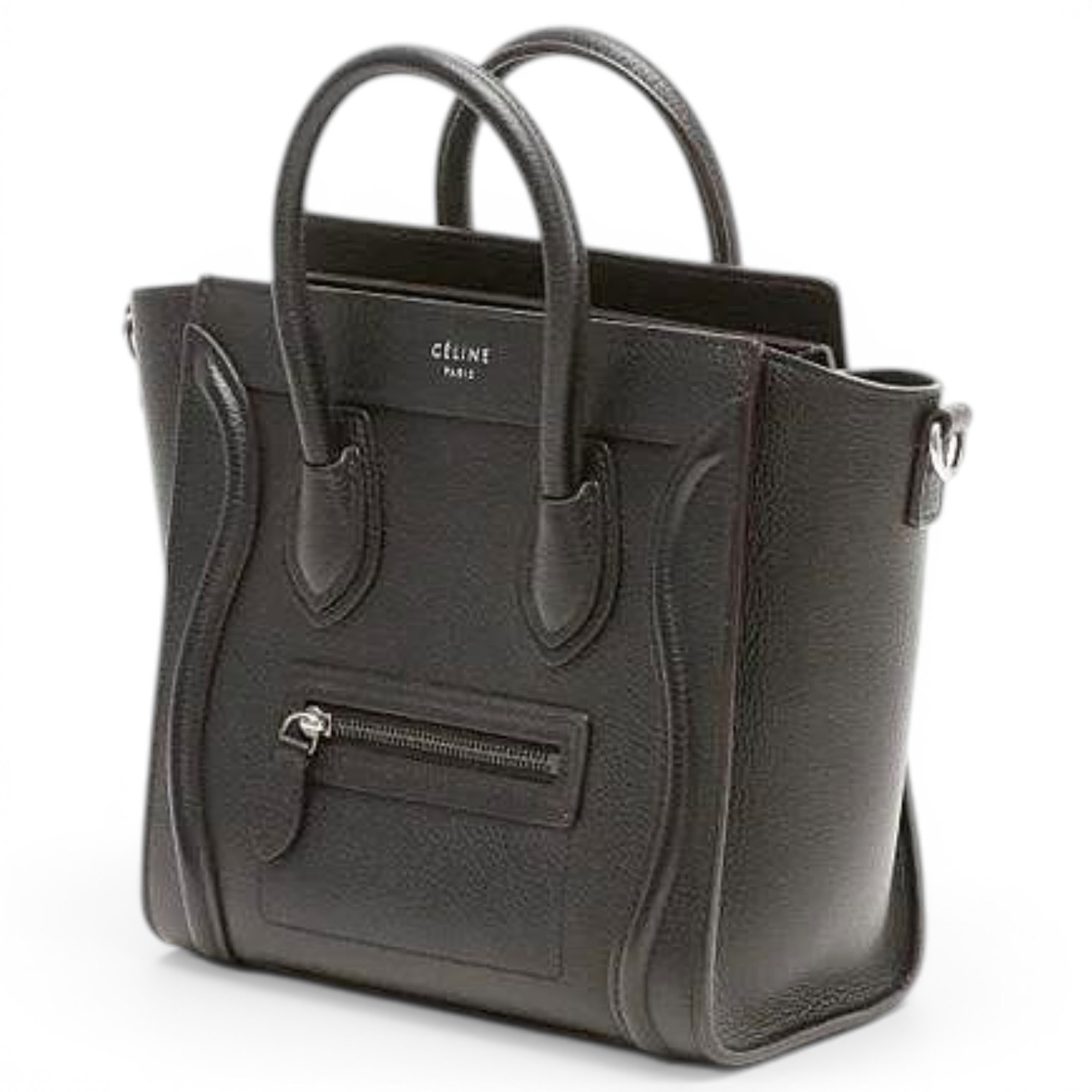 Nano Luggage leather handbag