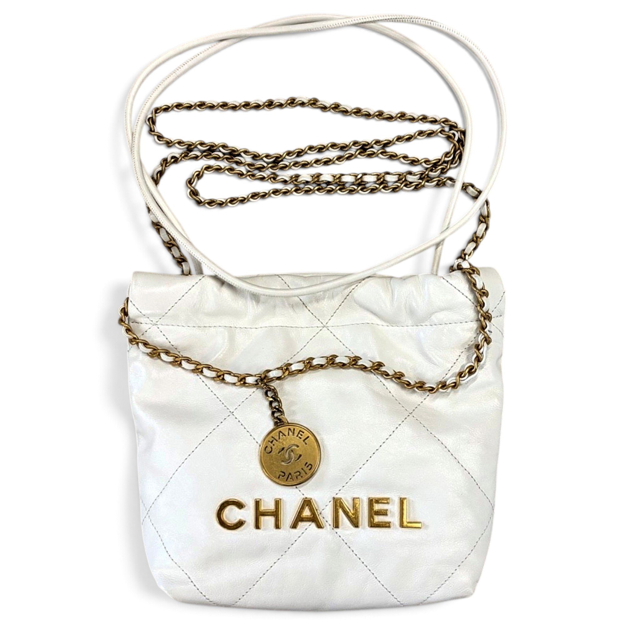 Chanel 22 leather handbag