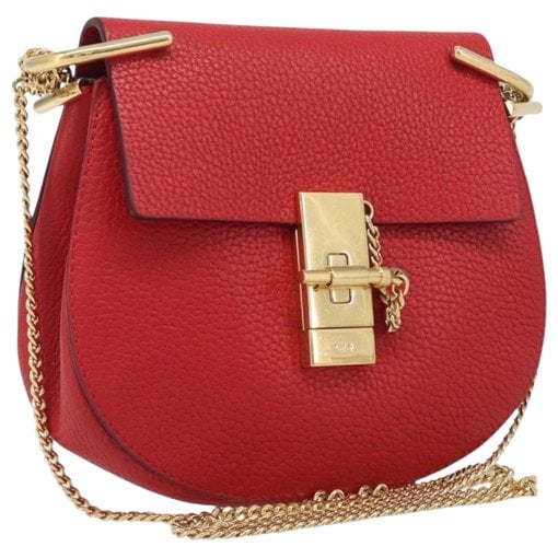 Drew leather crossbody bag