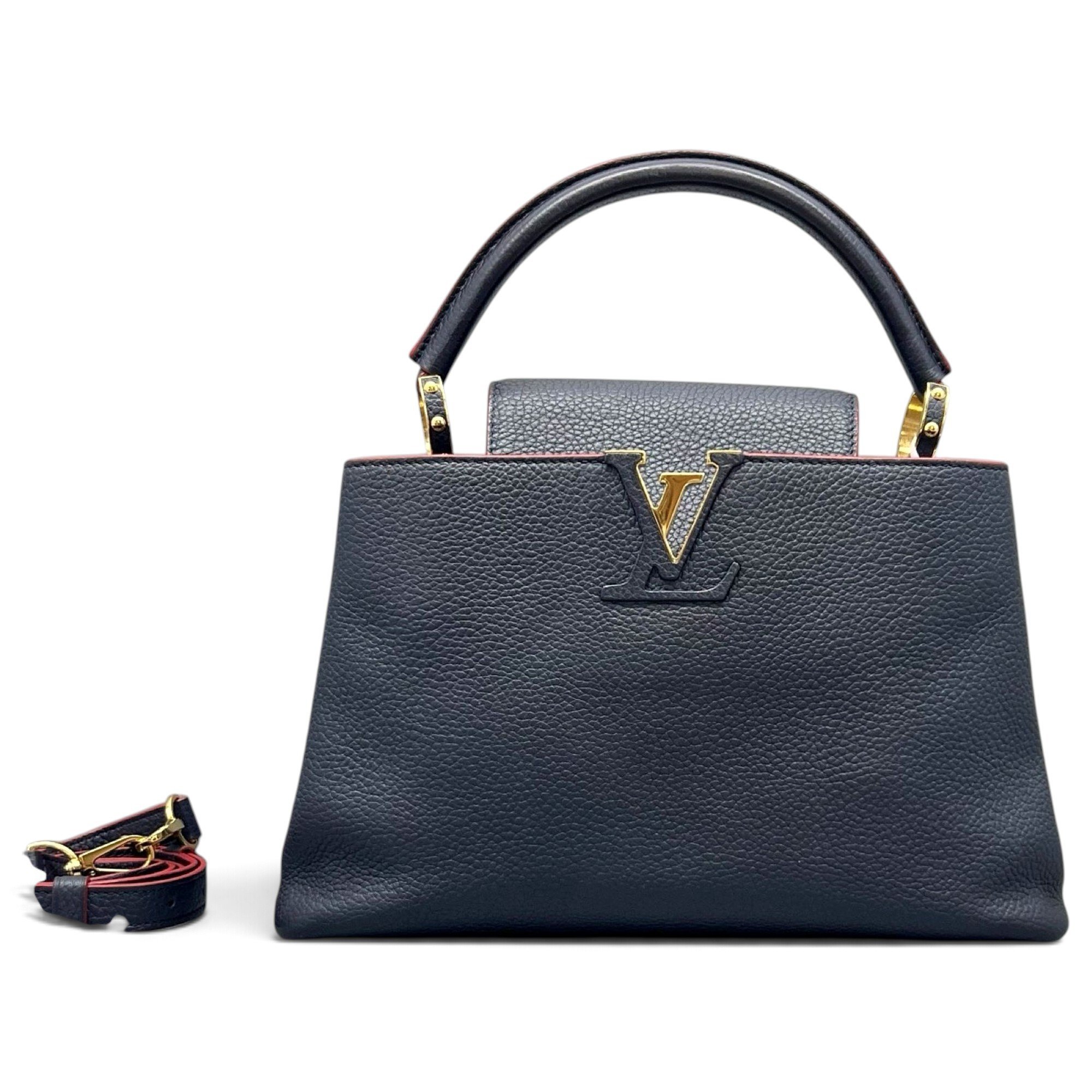 Capucines leather handbag