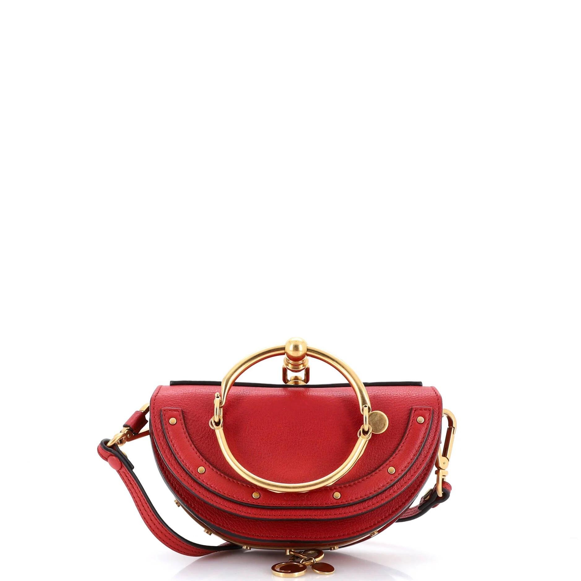 Patent leather crossbody bag