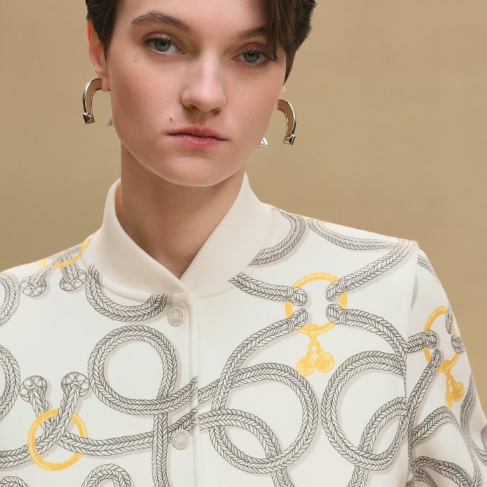 Blanc Cassé "Palefroi Remix" Varsity Jacket