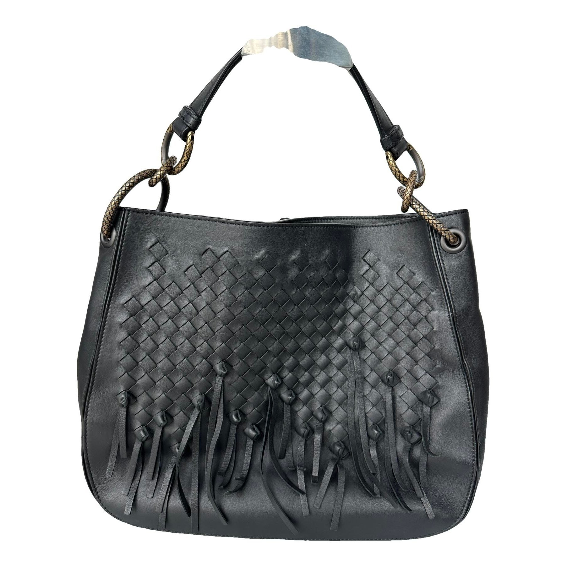 Parachute leather handbag