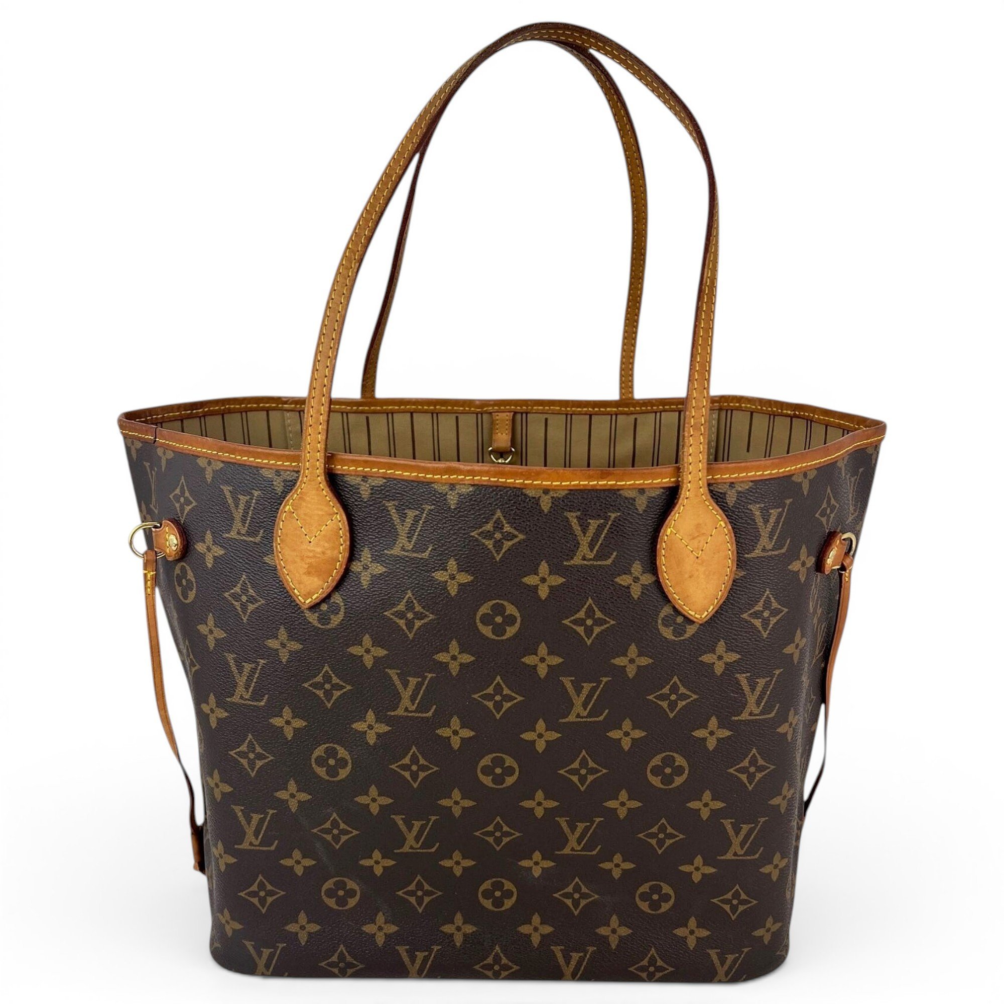 Neverfull leather tote