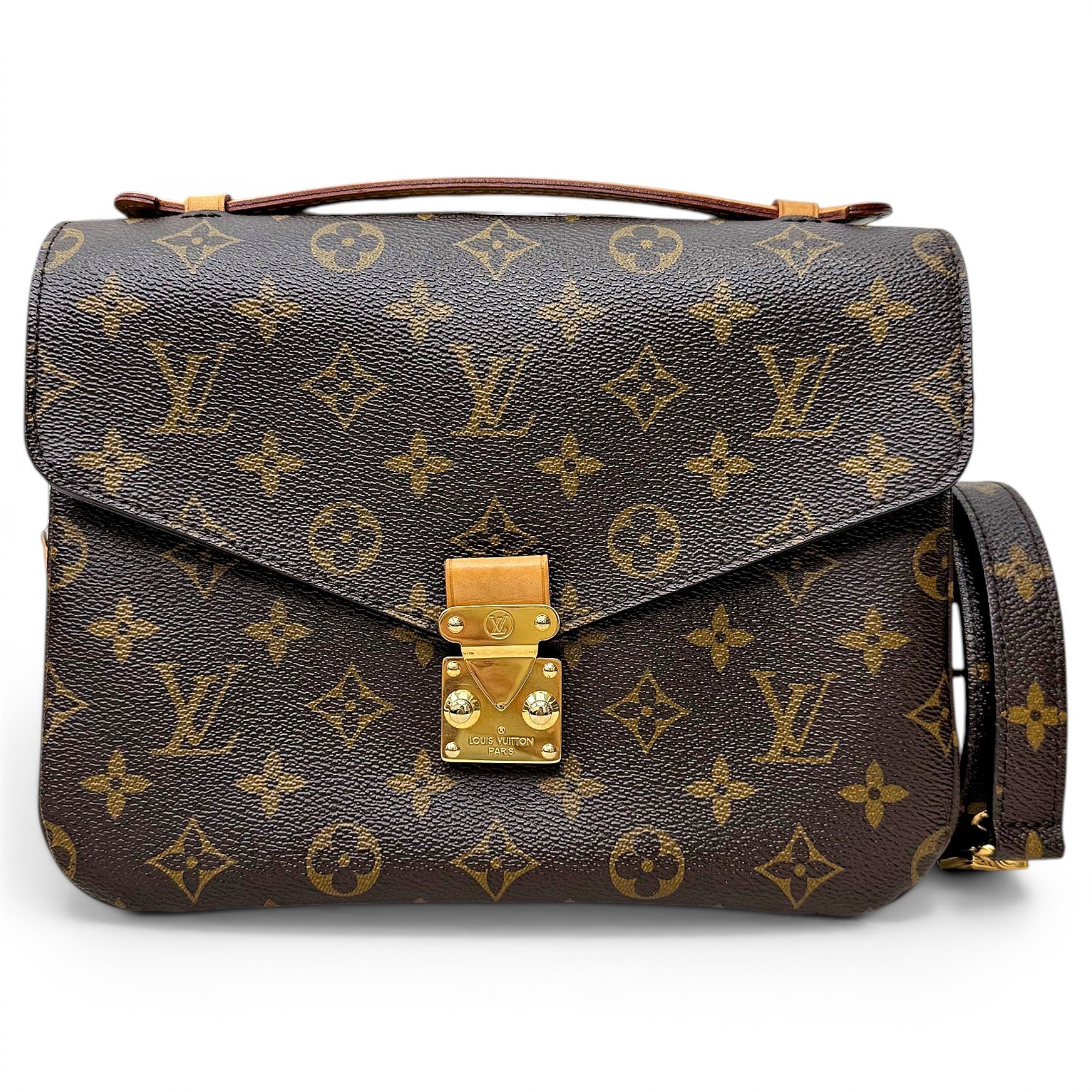 Metis leather handbag