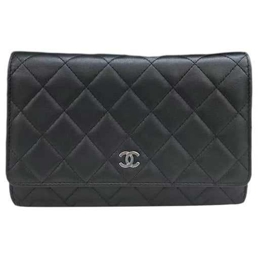 Wallet On Chain Timeless/Classique leather handbag