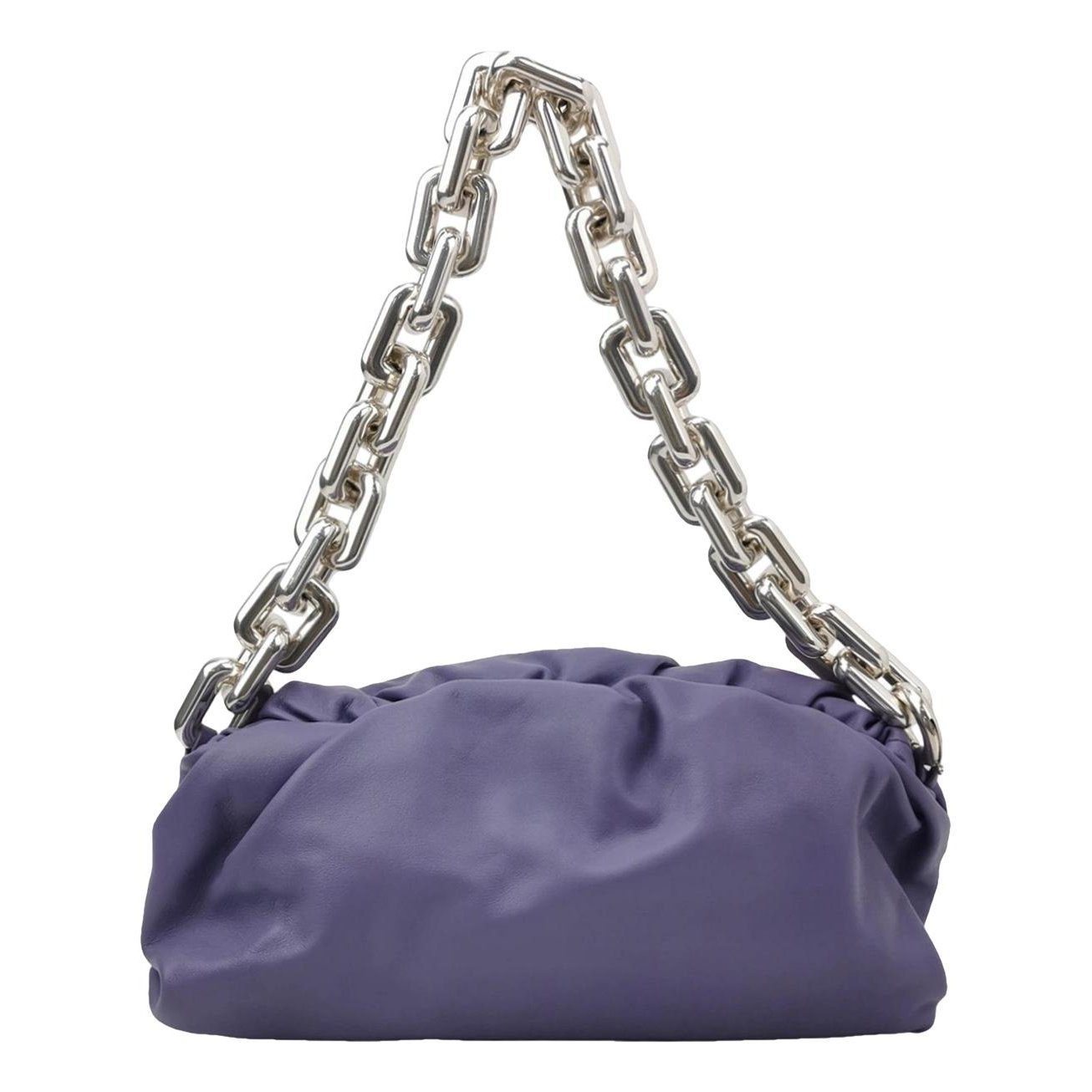 Chain Pouch leather handbag