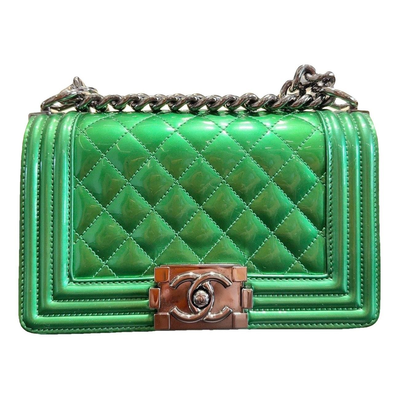 Boy patent leather crossbody bag