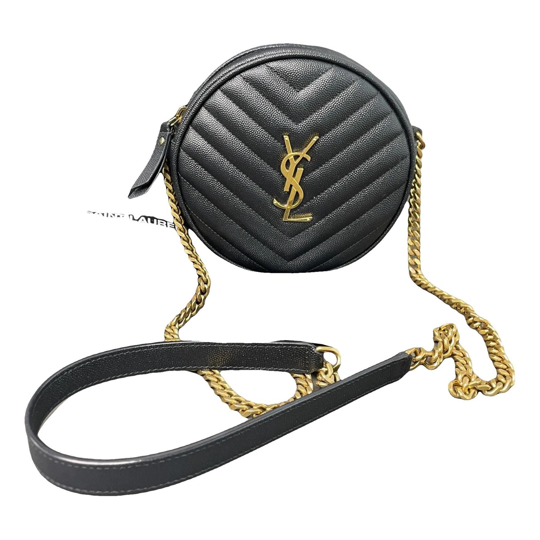 Vinyle leather crossbody bag