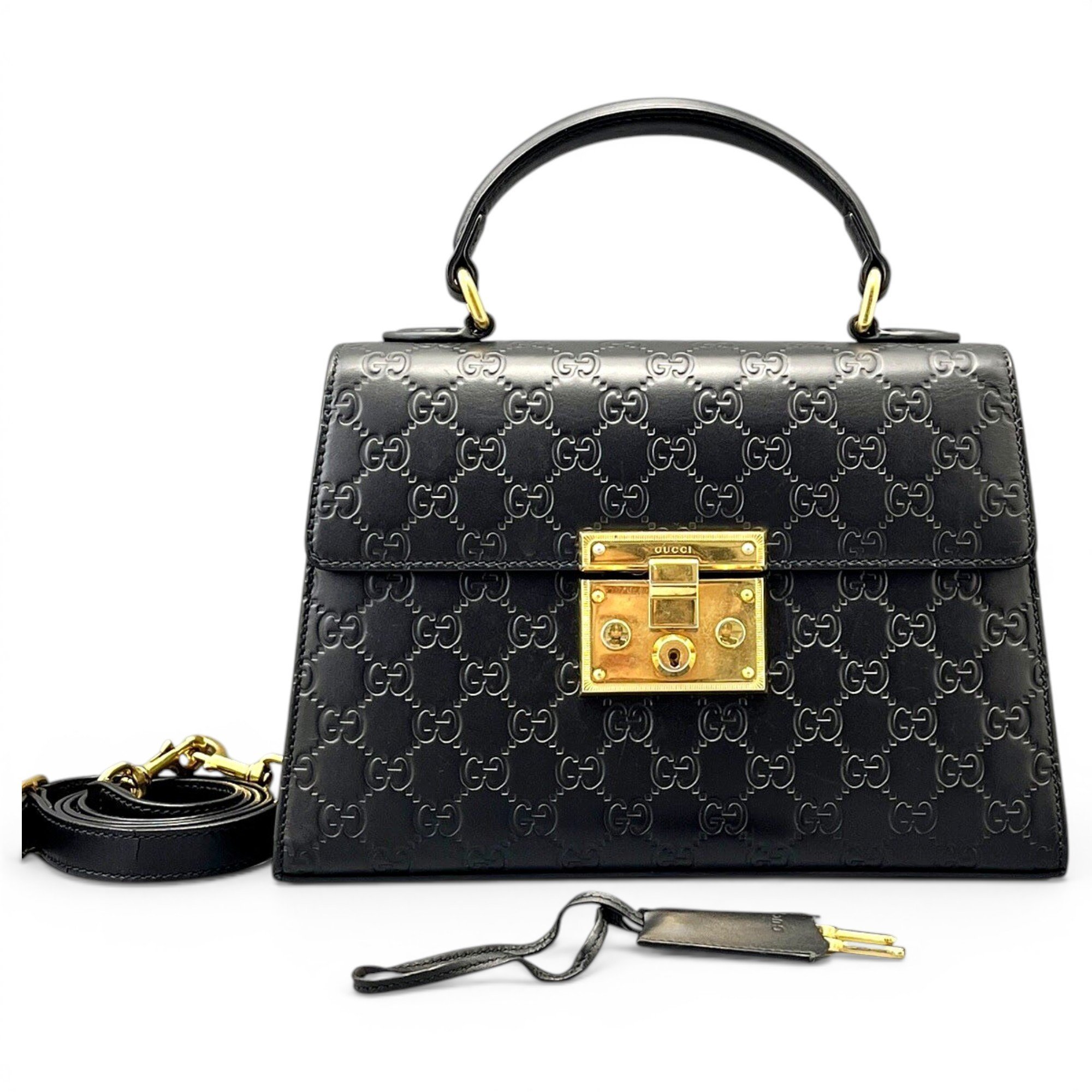Leather handbag
