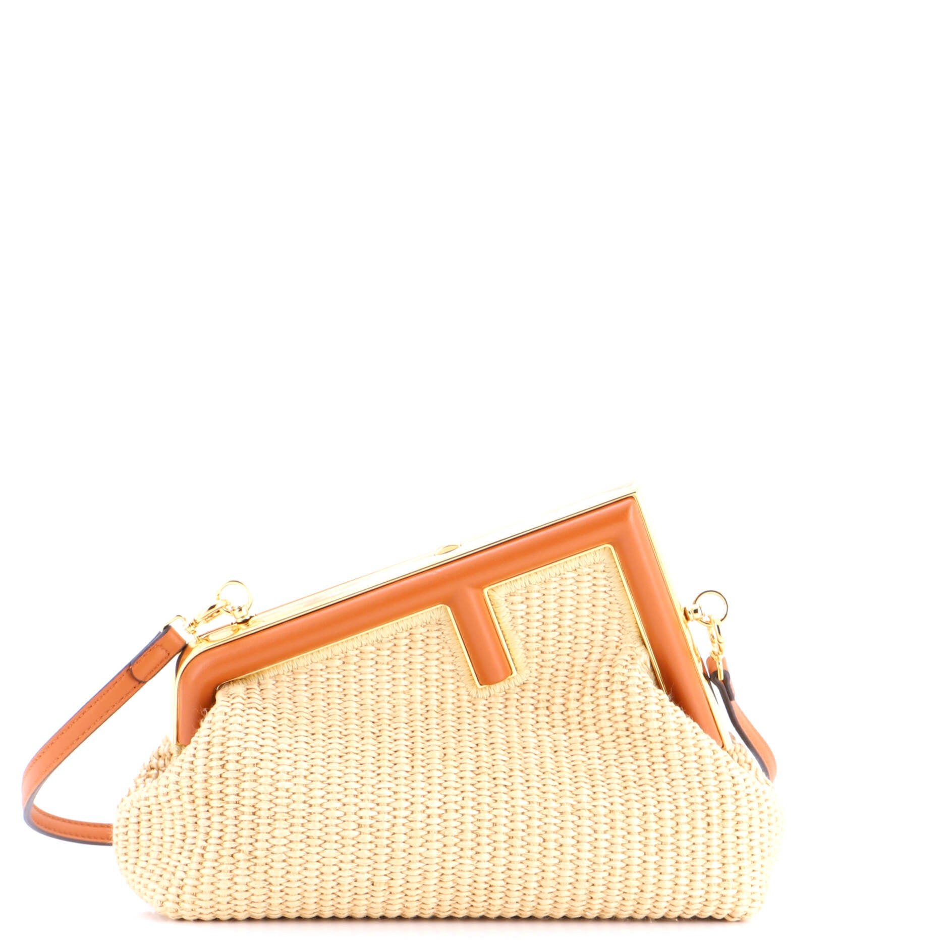 First Bag Raffia Small
