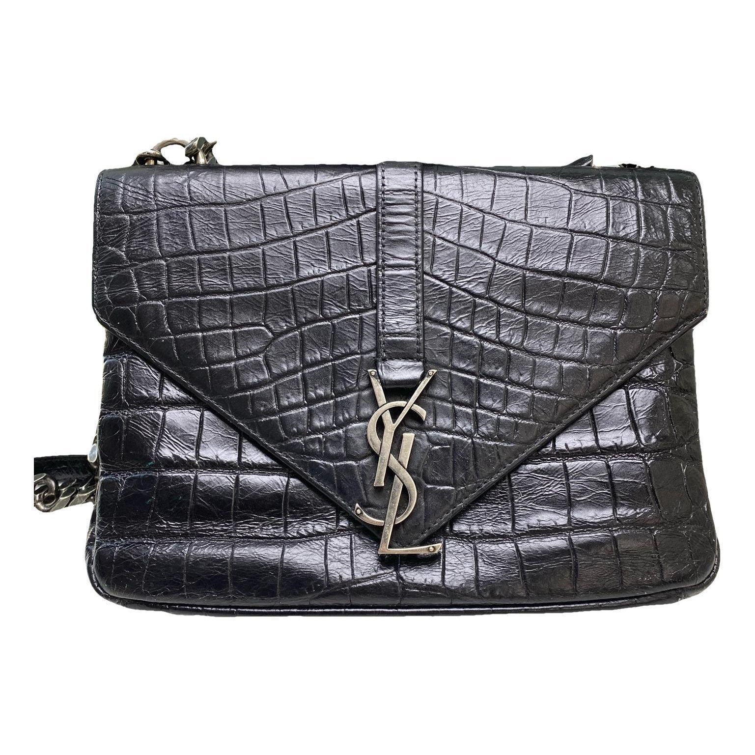 Collége monogramme leather handbag