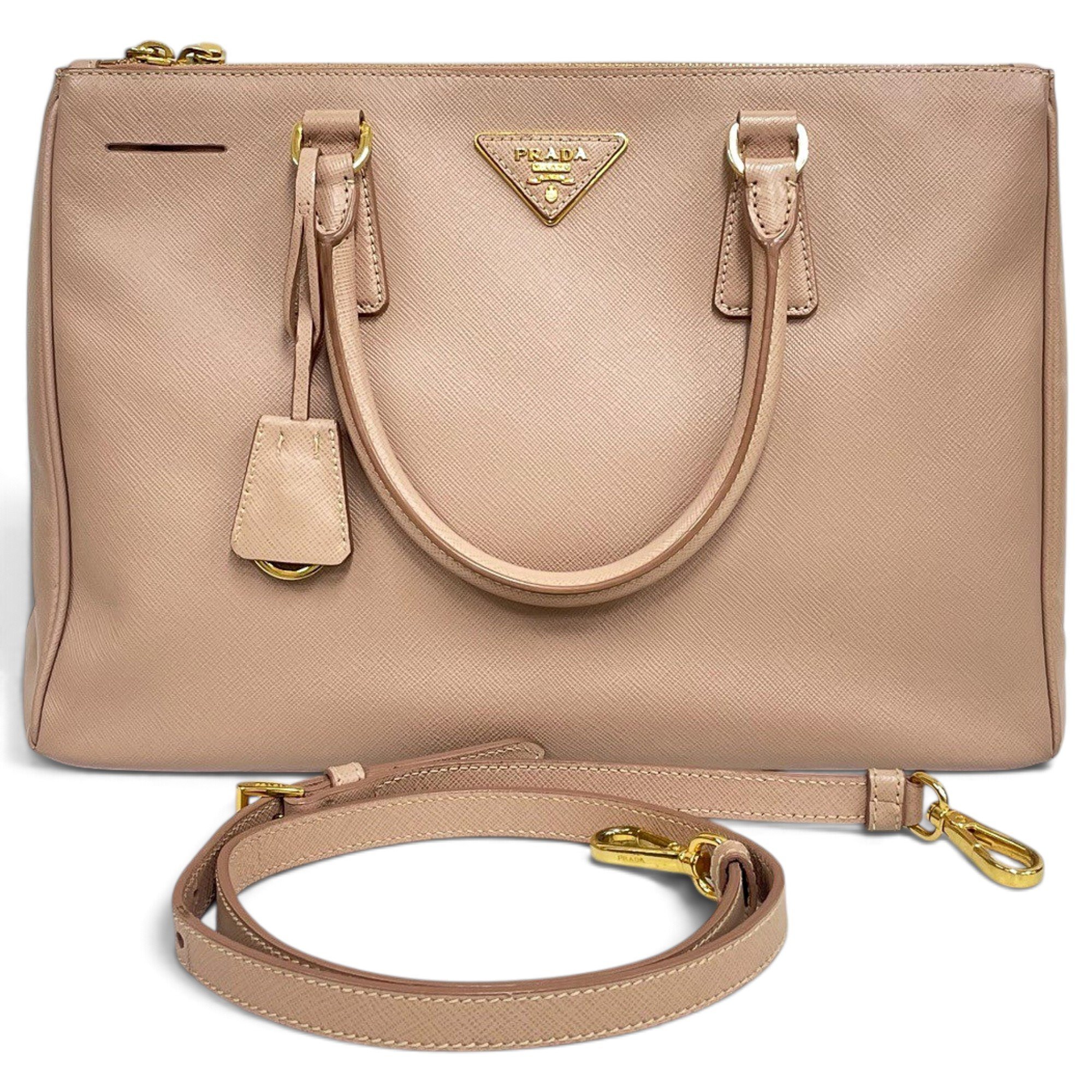 Galleria leather handbag