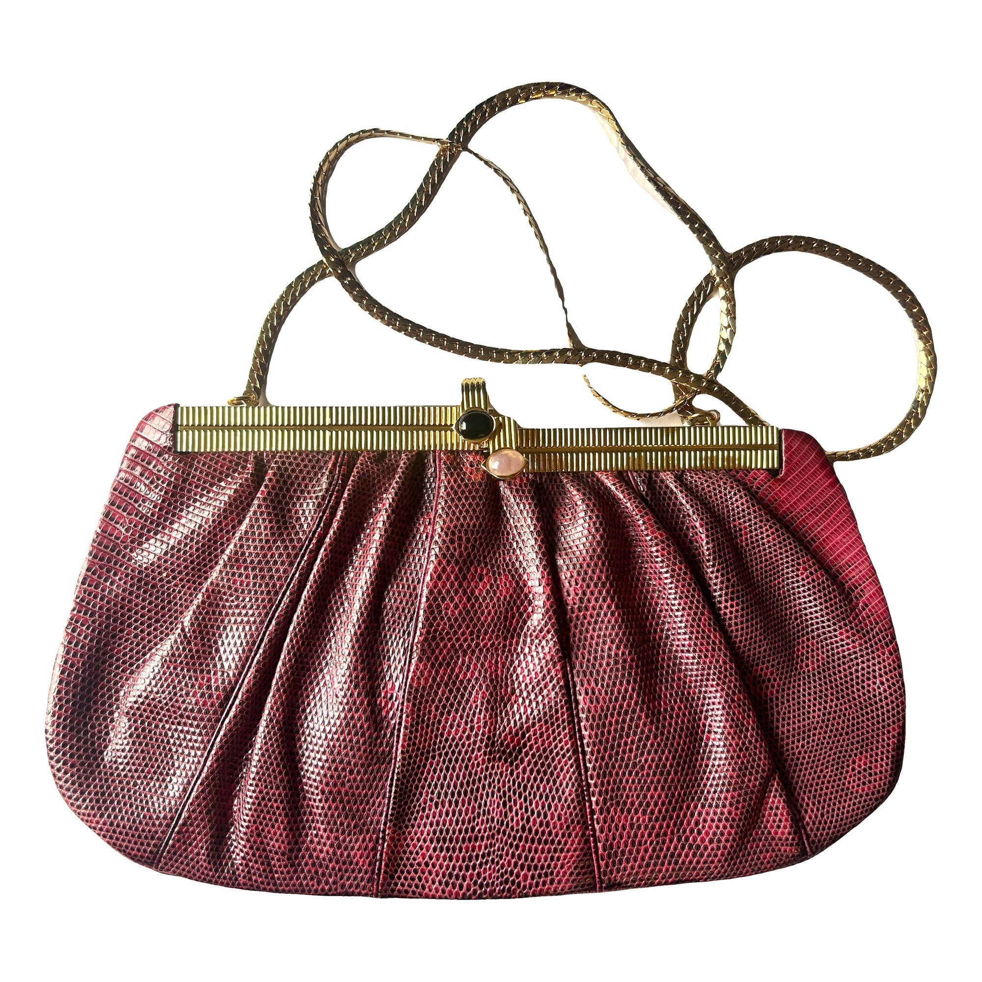 Judith Leiber Lizard handbag
