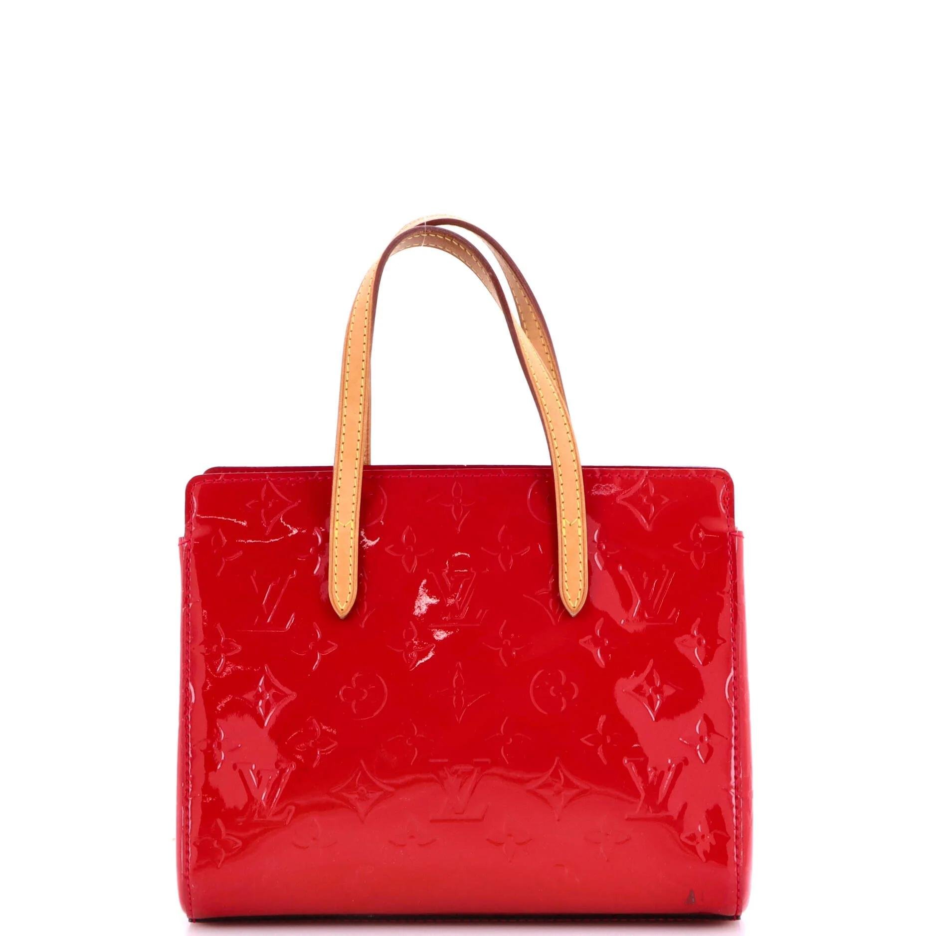 Catalina patent leather tote