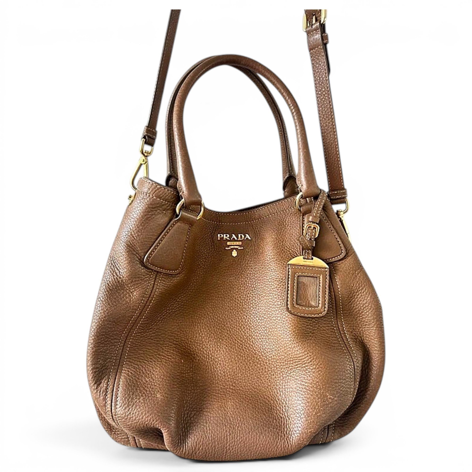Leather handbag