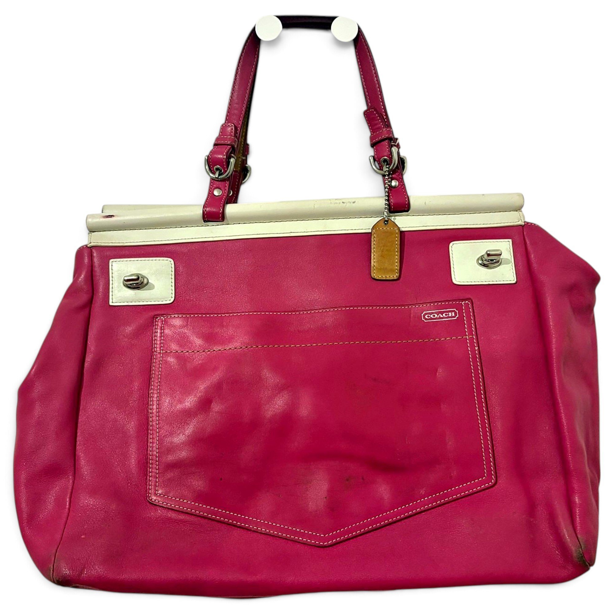 Leather handbag