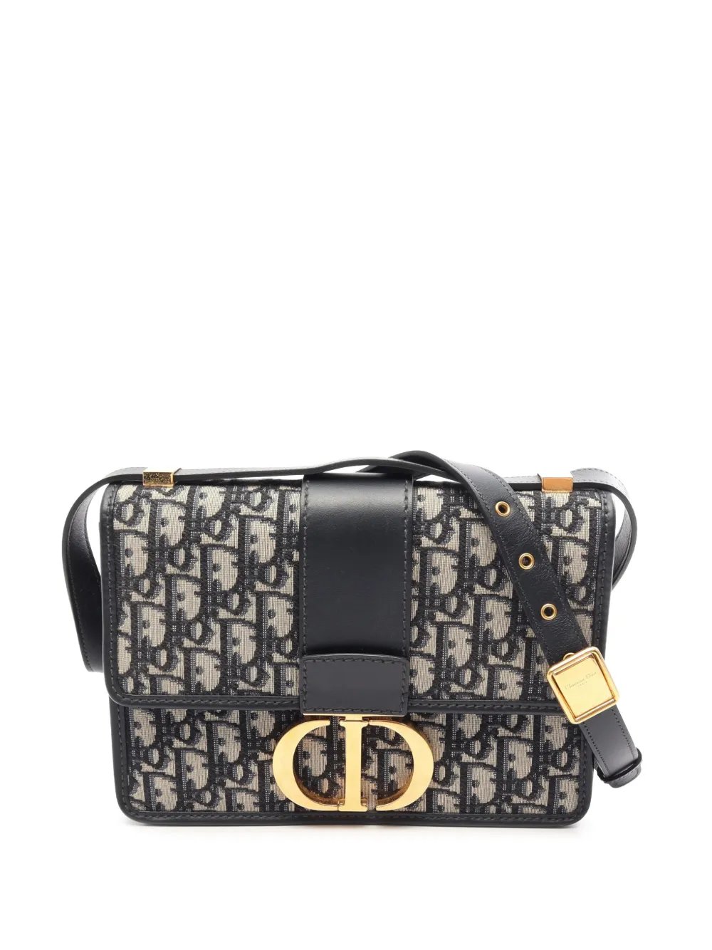 2019 Oblique Canvas 30 Montaigne Flap crossbody bag