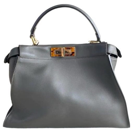 Peekaboo leather handbag