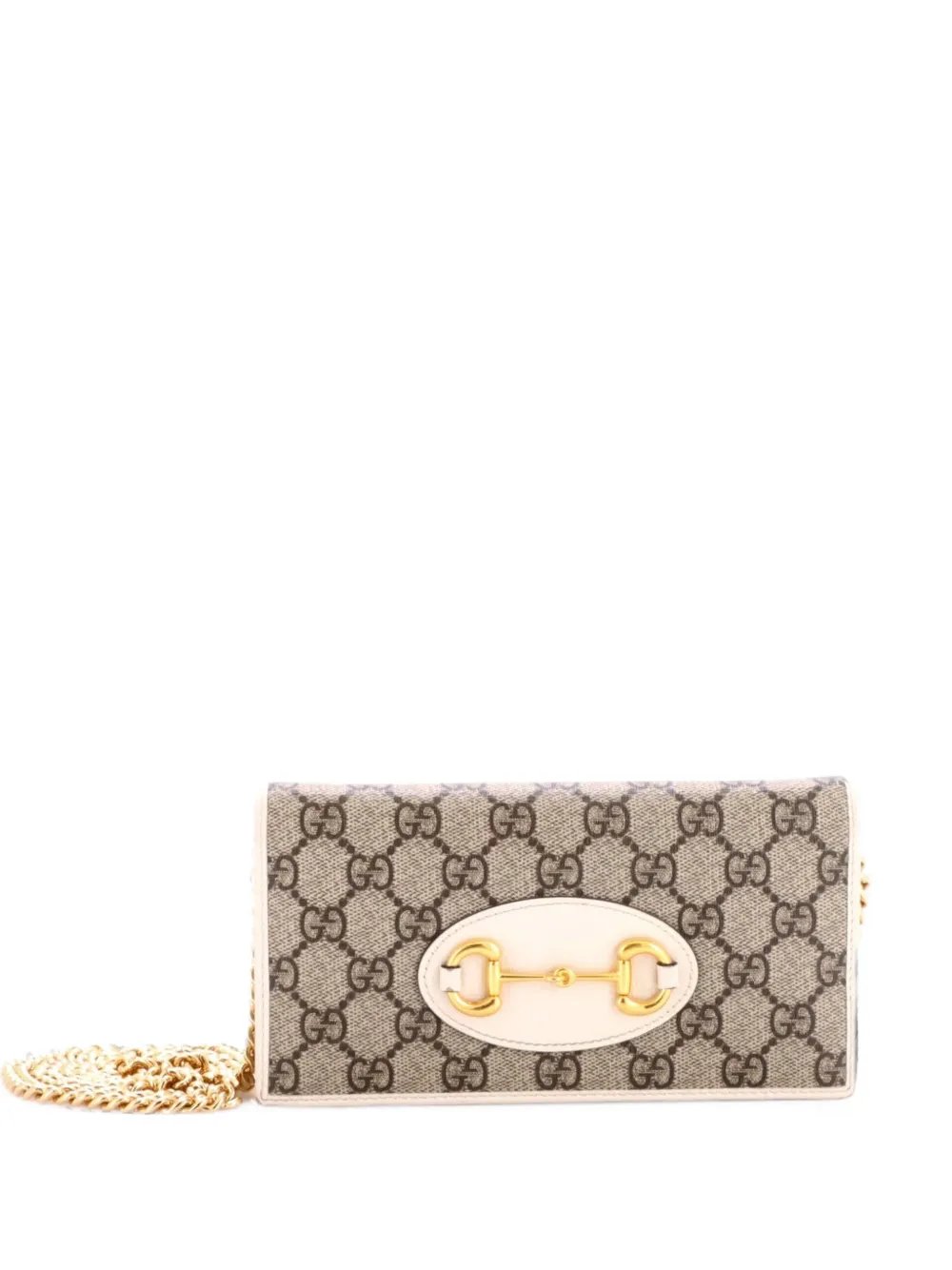 Horsebit 1955 Chain Wallet GG Coated Canvas crossbody bag
